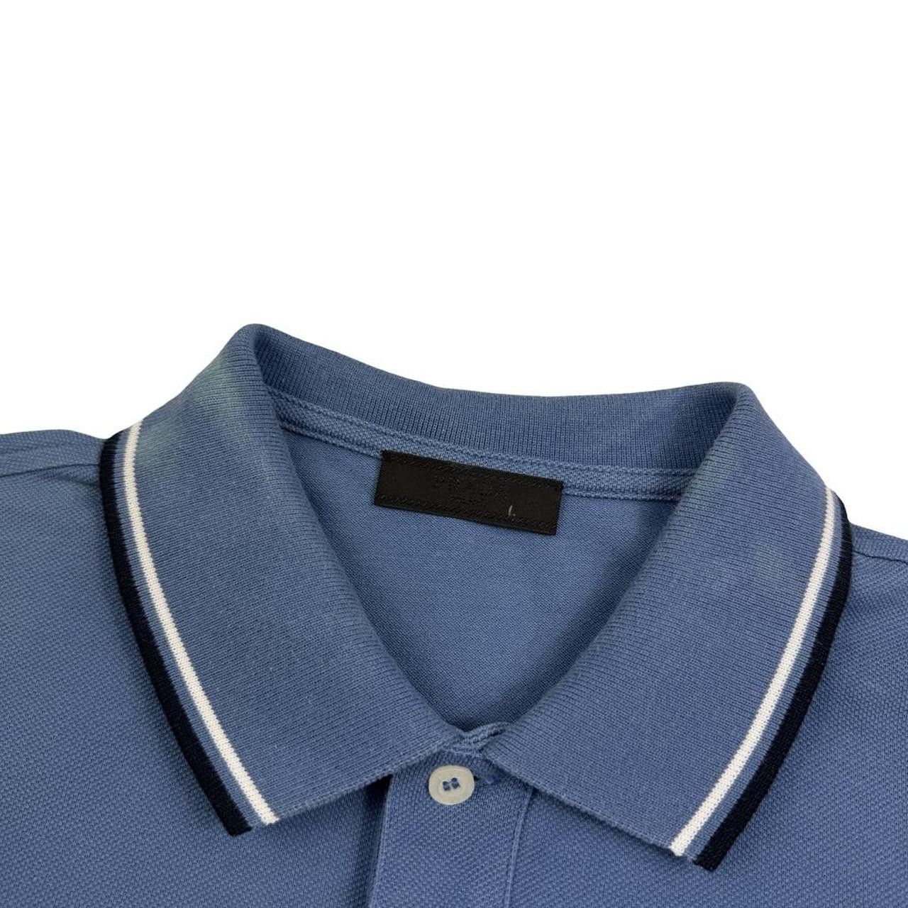 Prada Light Blue Prada Sport Red Tab Polo Shirt - Large Size US L / EU 52-54 / 3 - 5 Thumbnail