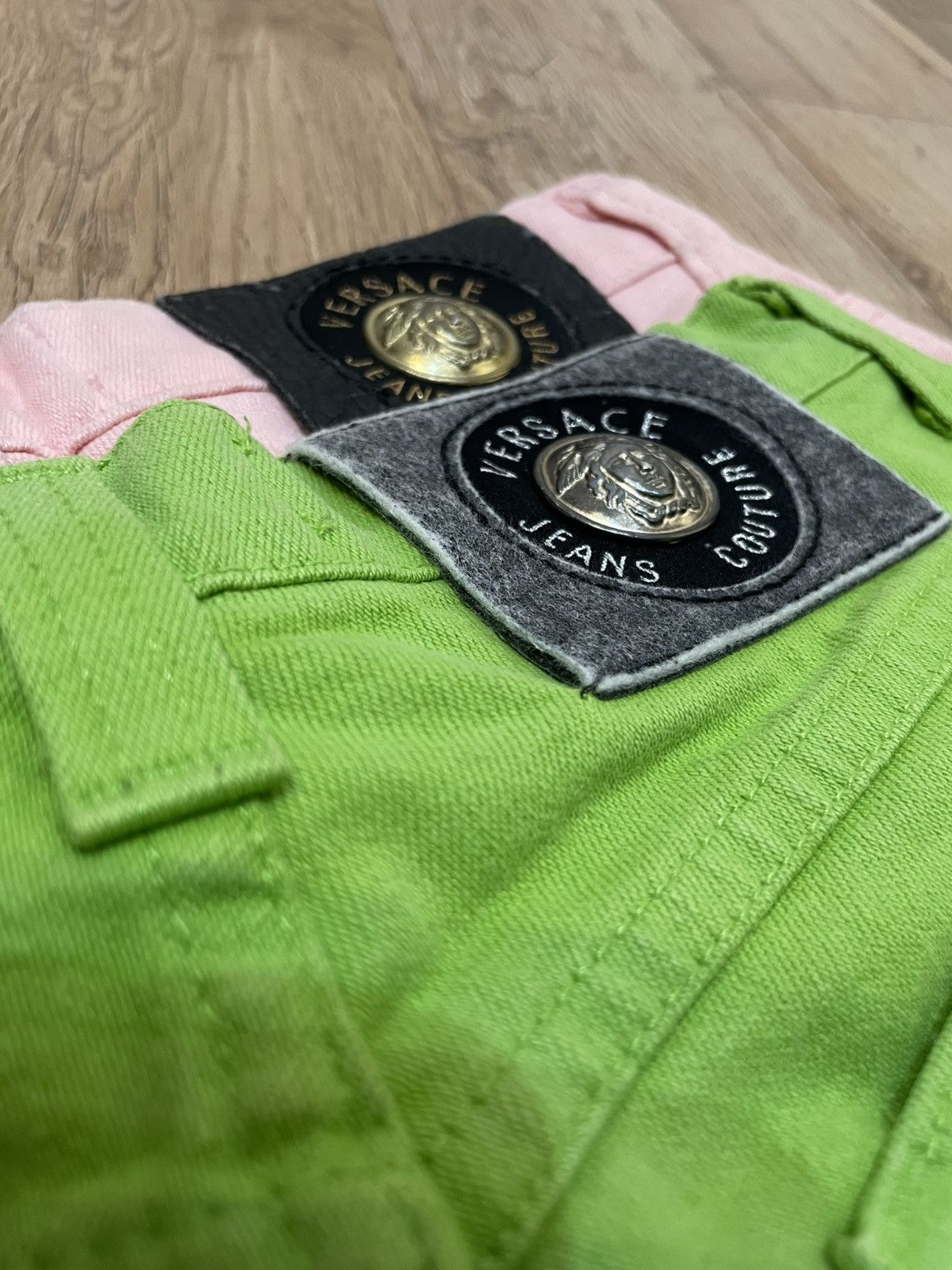 Versace Jeans Couture Bundle Versace Jeans Couture. Pink size 30 and Green size 24 Size US 30 / EU 46 - 6 Thumbnail