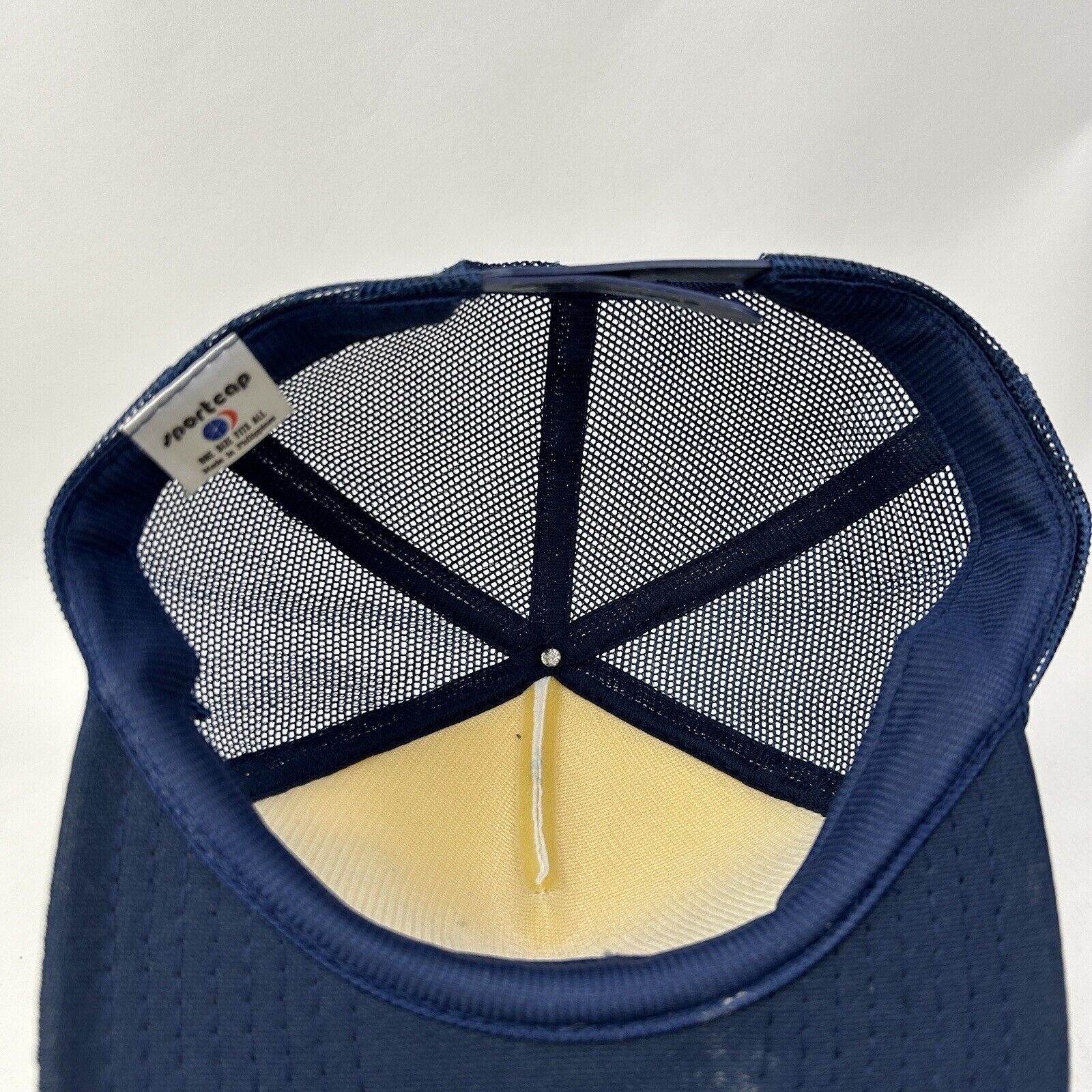 Vintage Vintage 80’s Funny “Ironman” Snapback Trucker Hat 2024 Size ONE SIZE - 6 Thumbnail