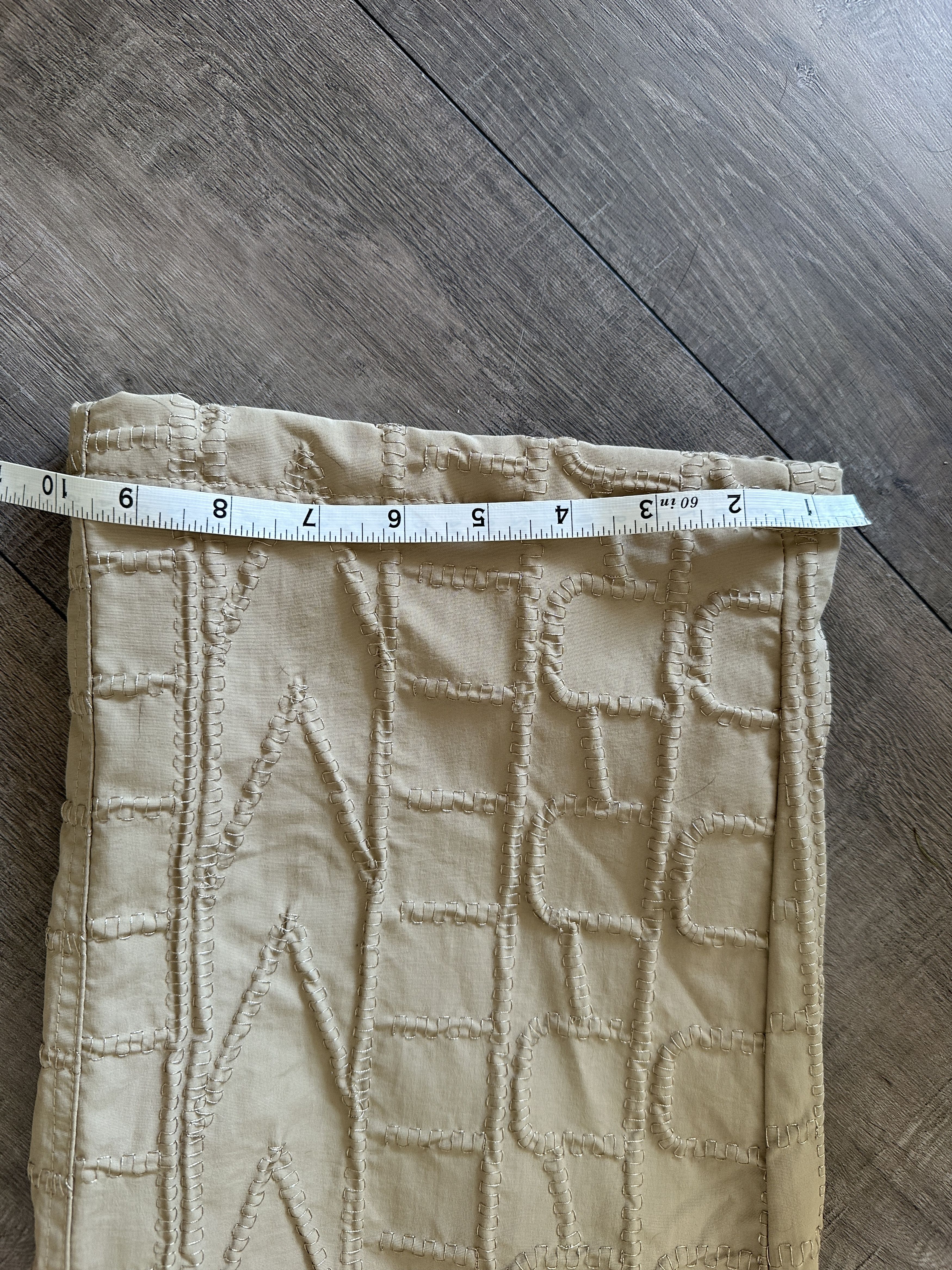 Supreme Supreme Wide Leg Logo Stitch Pants Size US 30 / EU 46 - 11 Thumbnail