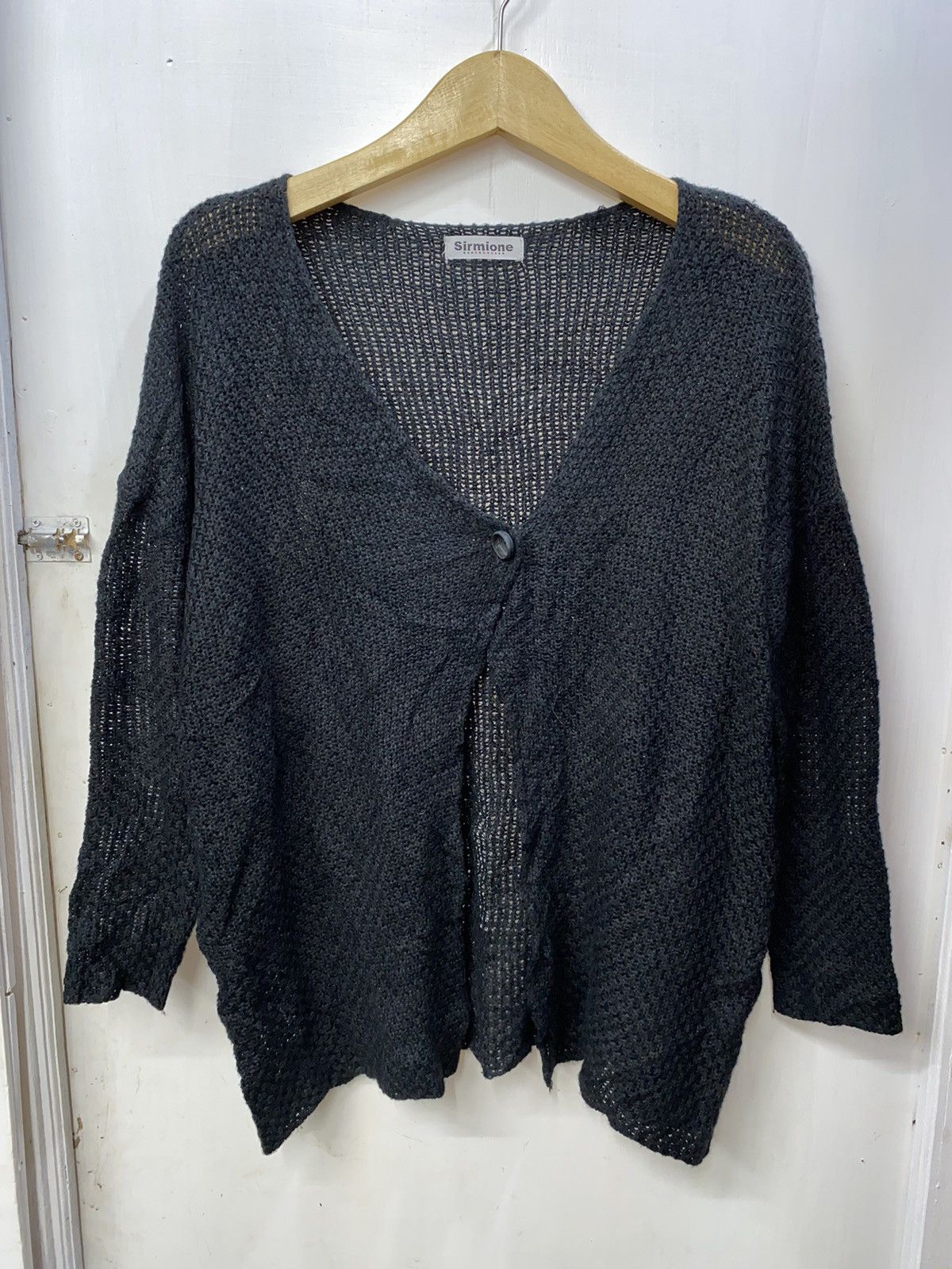 Hysteric Glamour × If Six Was Nine × Japanese Brand open knit cardigan sirmione cross gothic style Size US M / EU 48-50 / 2 - 2 Thumbnail
