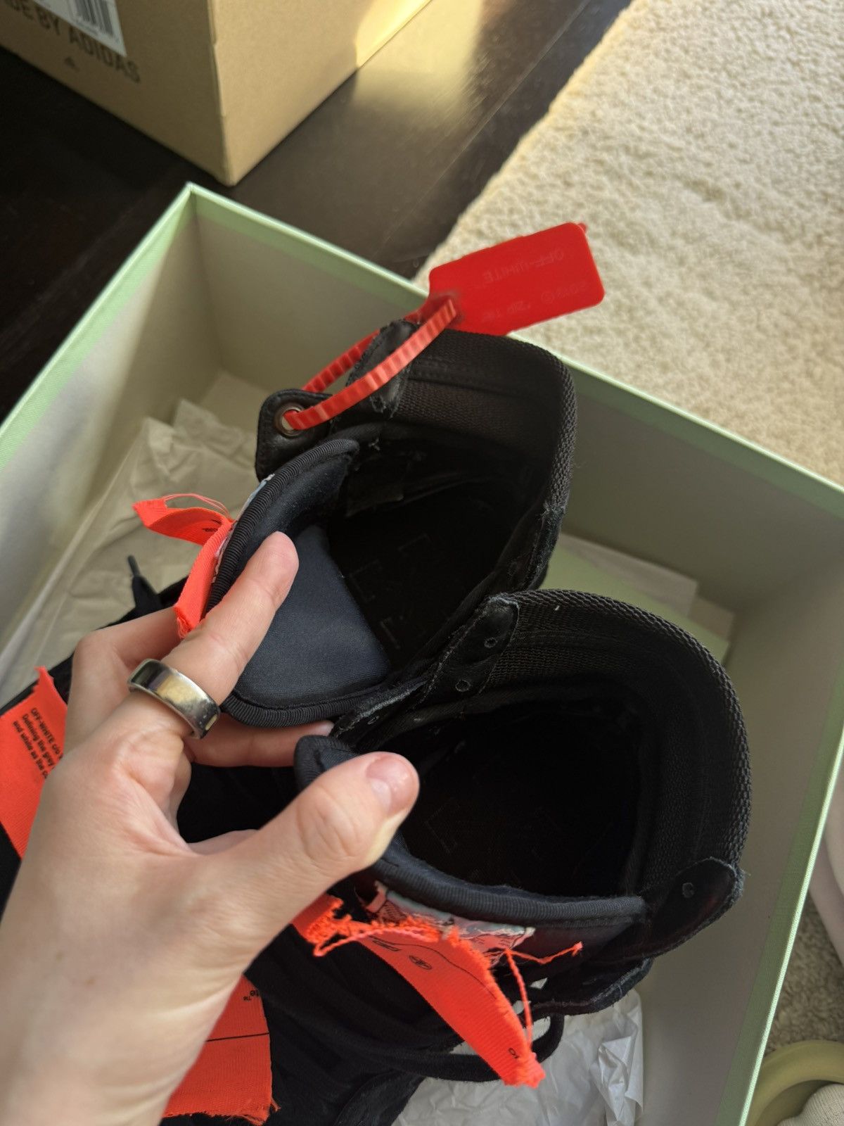 Off-White Off-White Off Court Sneaker Black Size US 7.5 / EU 40-41 - 7 Thumbnail