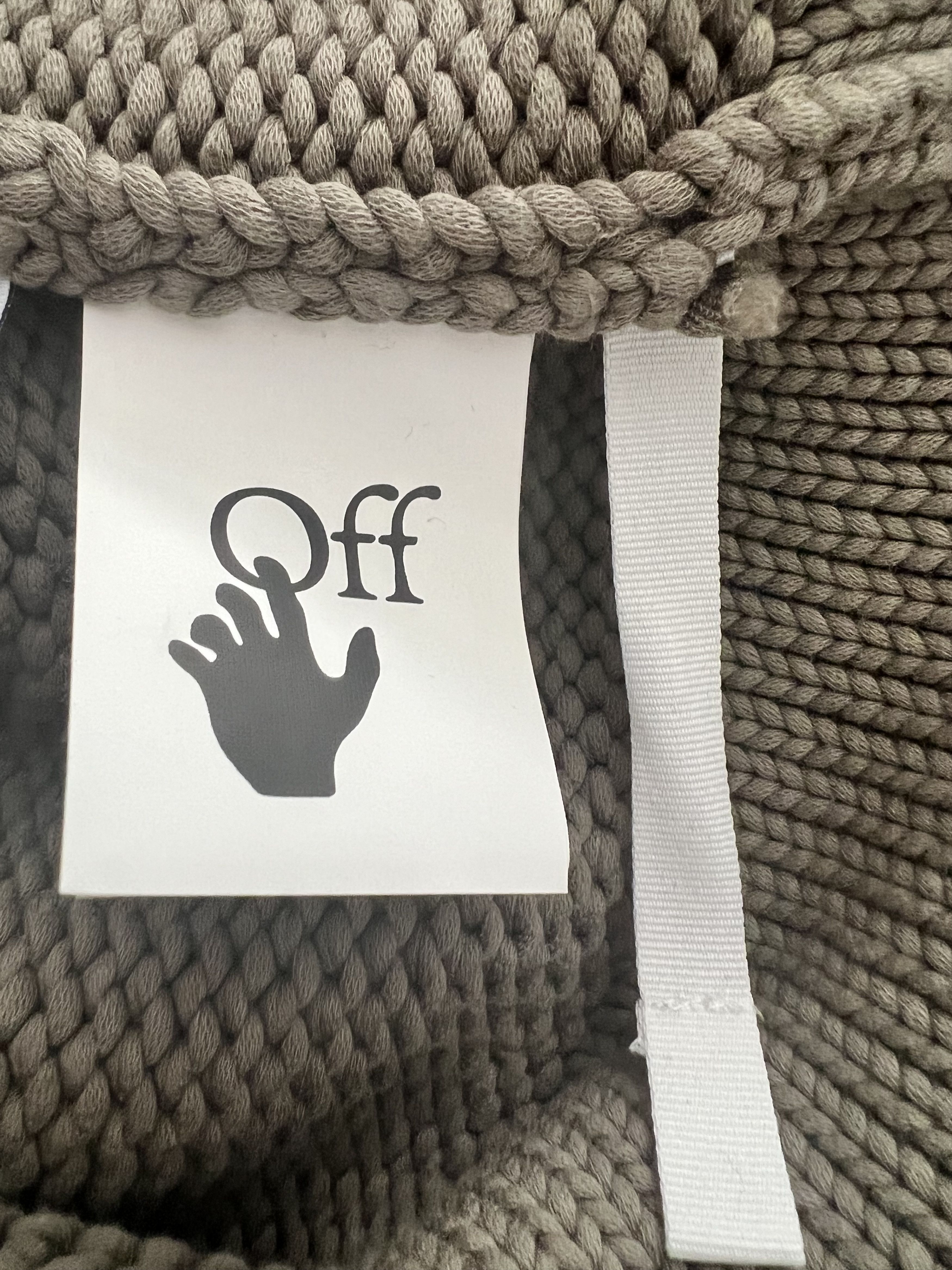 Off-White Virgil Alboh SS22 Tactical Knit Hoodie Size US M / EU 48-50 / 2 - 13 Thumbnail