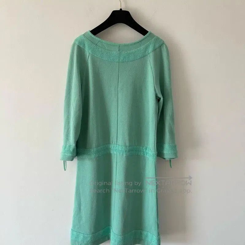Chanel Green Cotton Dress for Women . - threedaughtersproperties.com