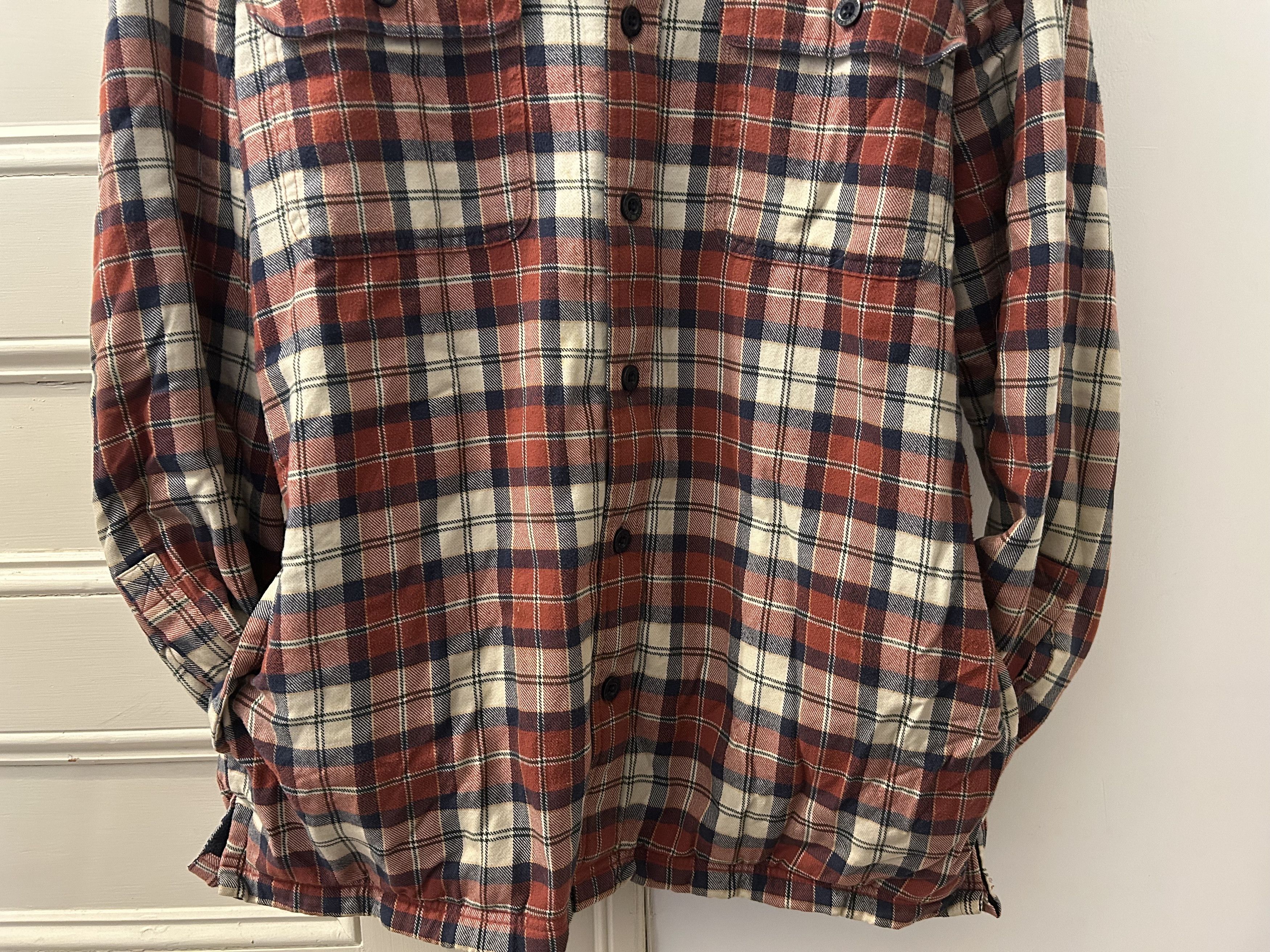 L.L. Bean L.L. Bean Fleece Lined Flannel Size US L / EU 52-54 / 3 - 5 Thumbnail