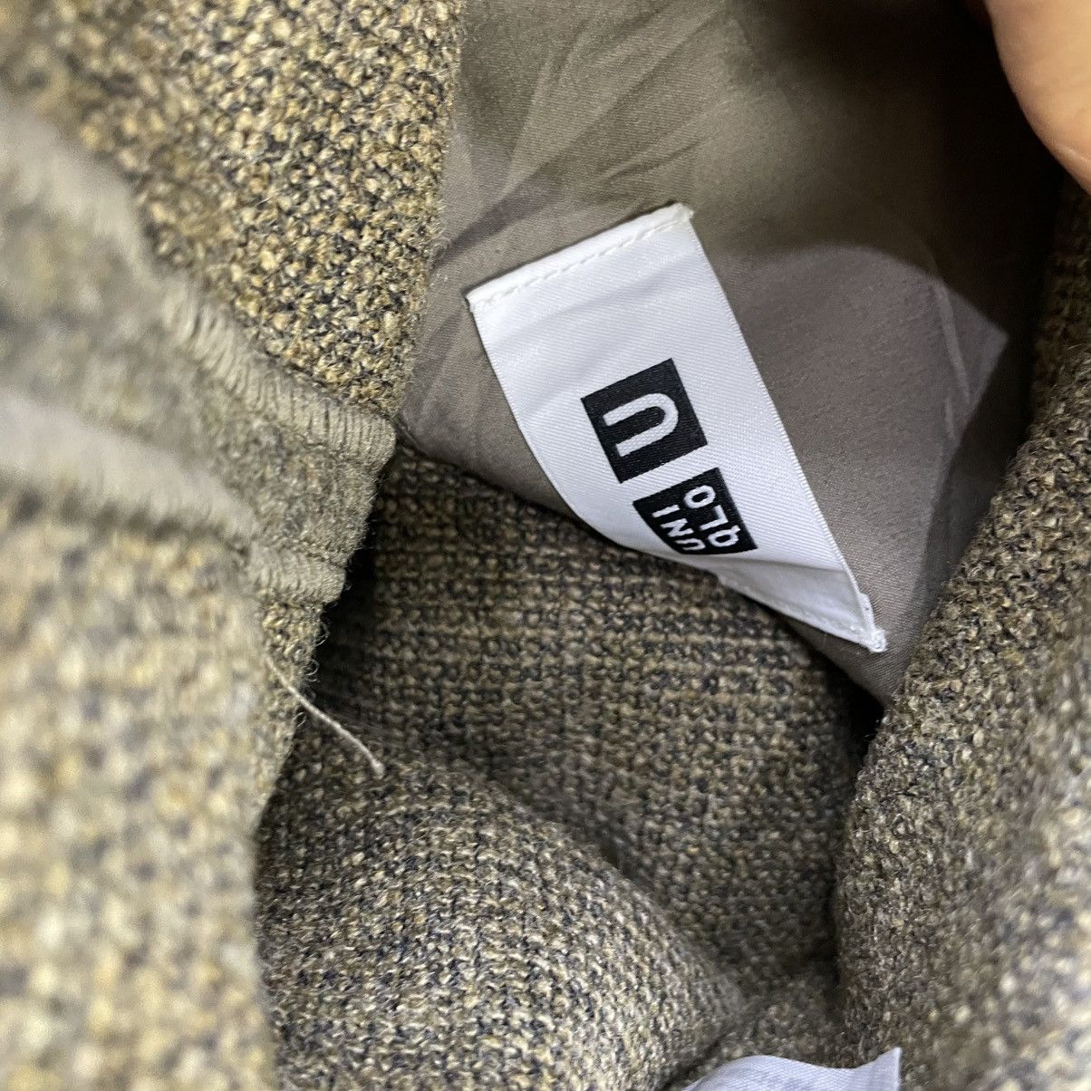 Uniqlo Japanese Brand Collarless Double Pocket Jacket Size M / US 6-8 / IT 42-44 - 3 Thumbnail