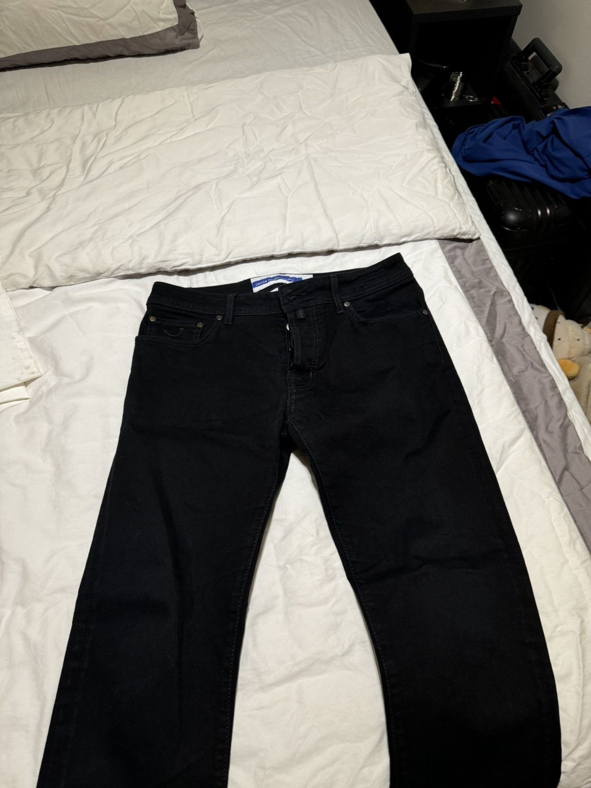 Jacob Cohen Jacob Cohen Black Jeans Size US 33 - 1 Thumbnail