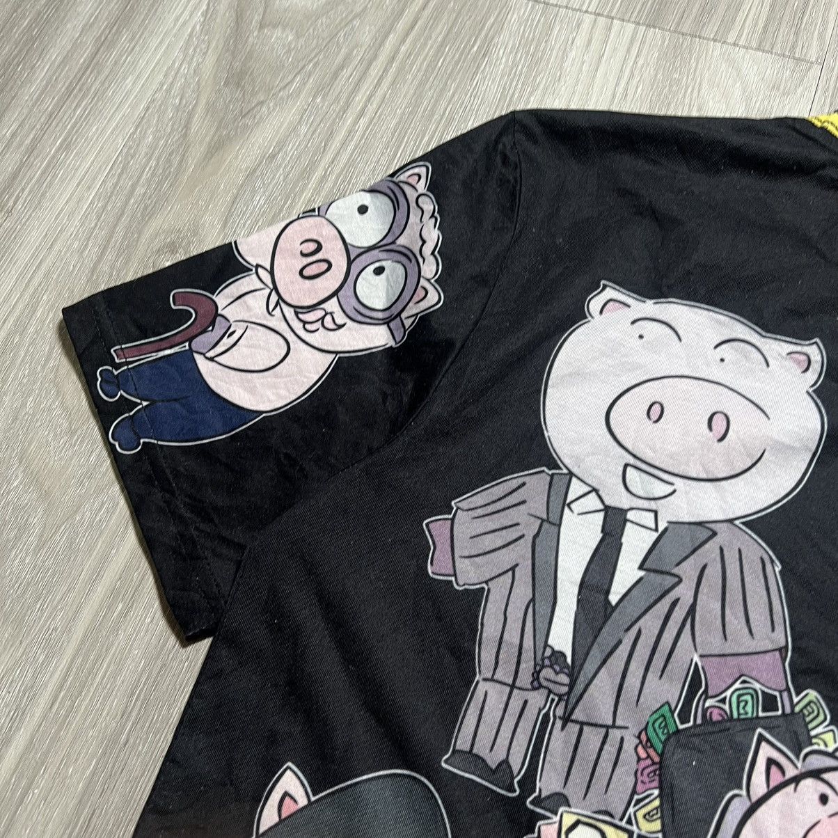 Dolce & Gabbana Dolce & Gabbana Pigs Print Tee Size US M / EU 48-50 / 2 - 15 Thumbnail