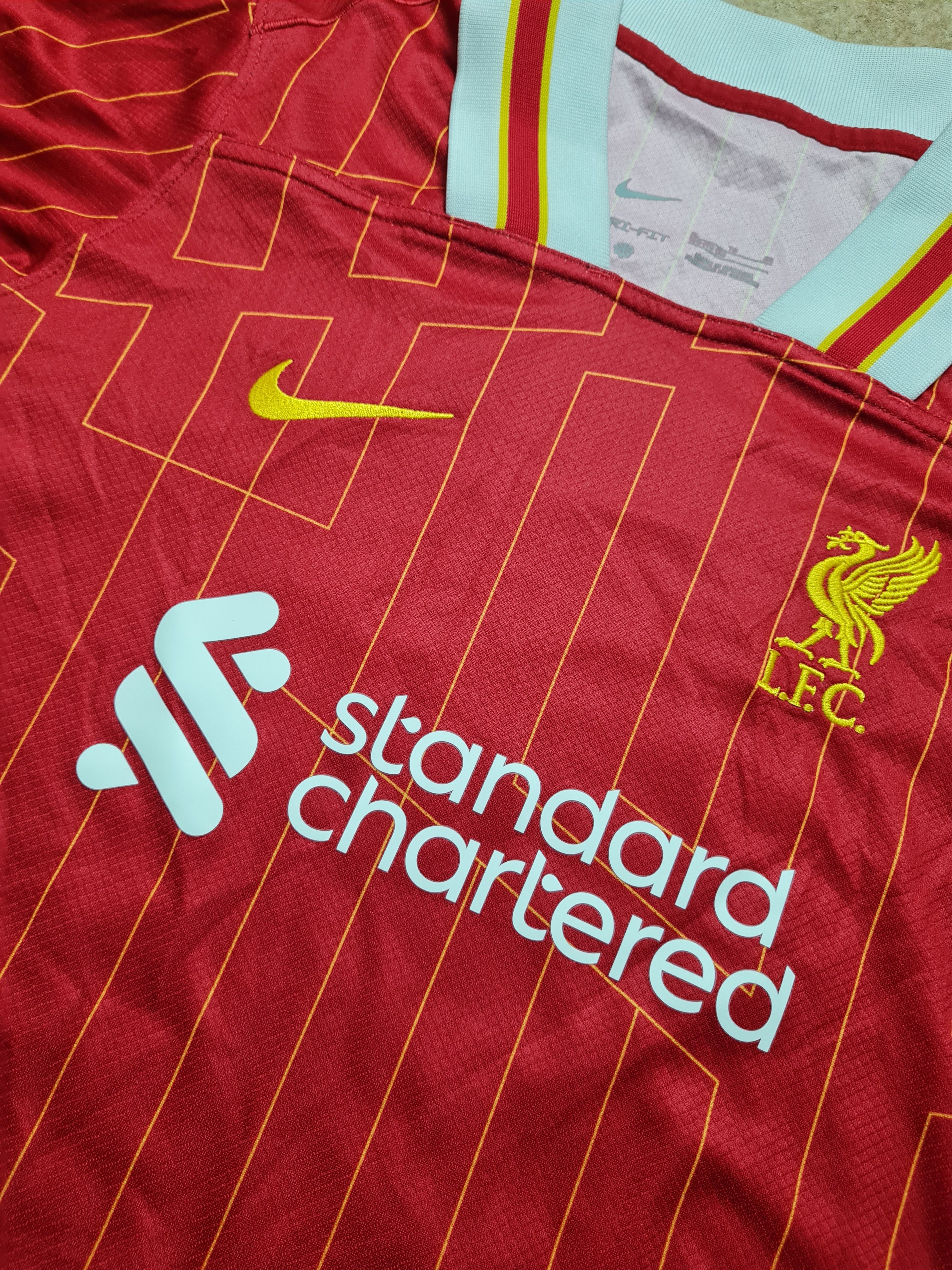 Nike Nike Liverpool 2024/2025 Home Shirt Soccer Red FN9154-688 Size US S / EU 44-46 / 1 - 13 Thumbnail