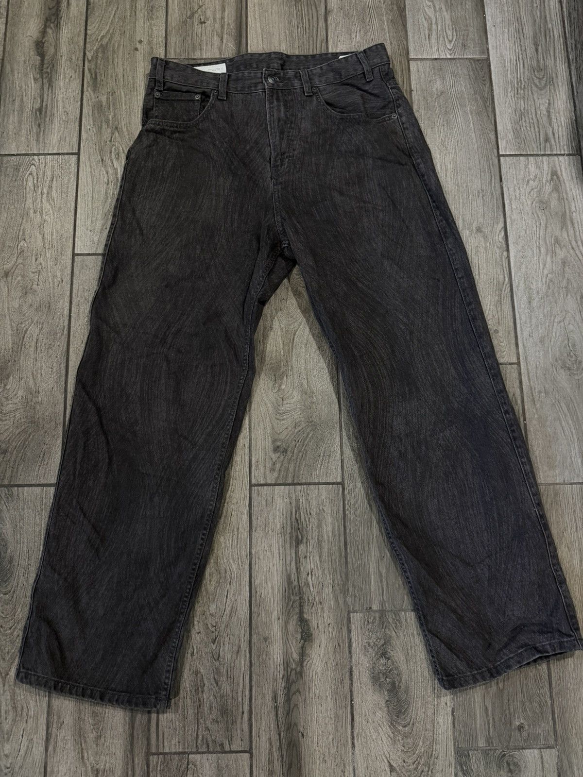 Zara Black Baggy Jeans 32”