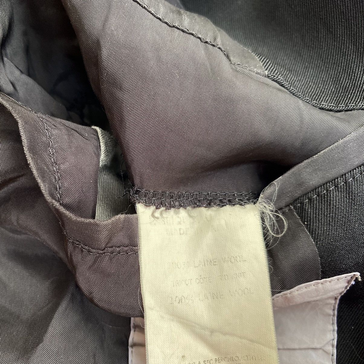 Yohji Yamamoto Vintage Fall95 Wool Gabardine Shrunken Collar Bomber Size US S / EU 44-46 / 1 - 7 Thumbnail
