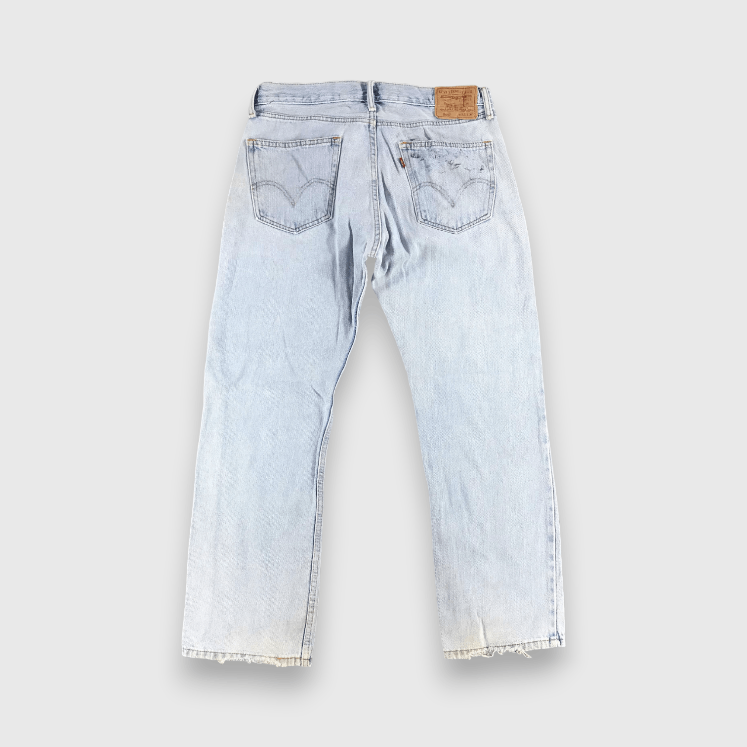 Levi's Vintage Light Wash Levis 505 Jeans- J1305 Size US 34 / EU 50 - 2 Thumbnail