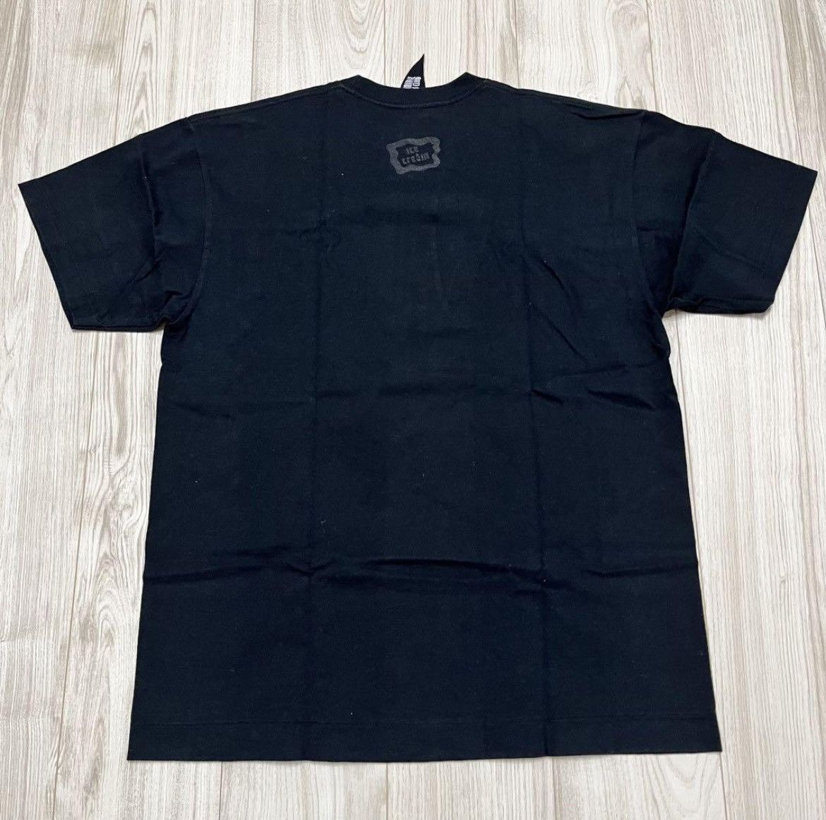 Icecream RARE OG 2006 BBC/ICE CREAM BLACK CHROME CONEMAN TEE Size US L / EU 52-54 / 3 - 4 Thumbnail