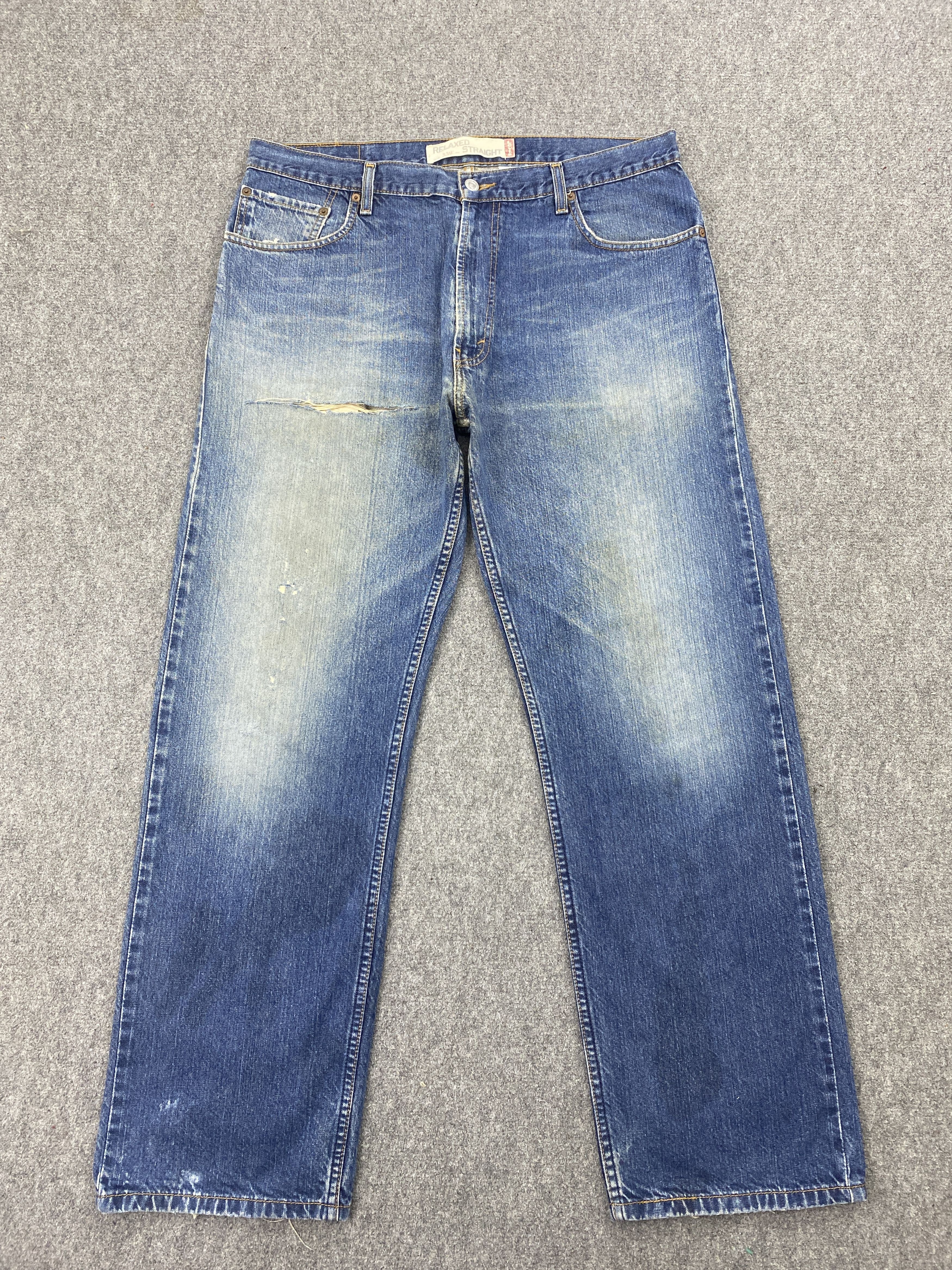 Levi's × Vintage Vintage Levis 559 Stone Washed Denim Jeans Size US 36 / EU 52 - 1 Thumbnail