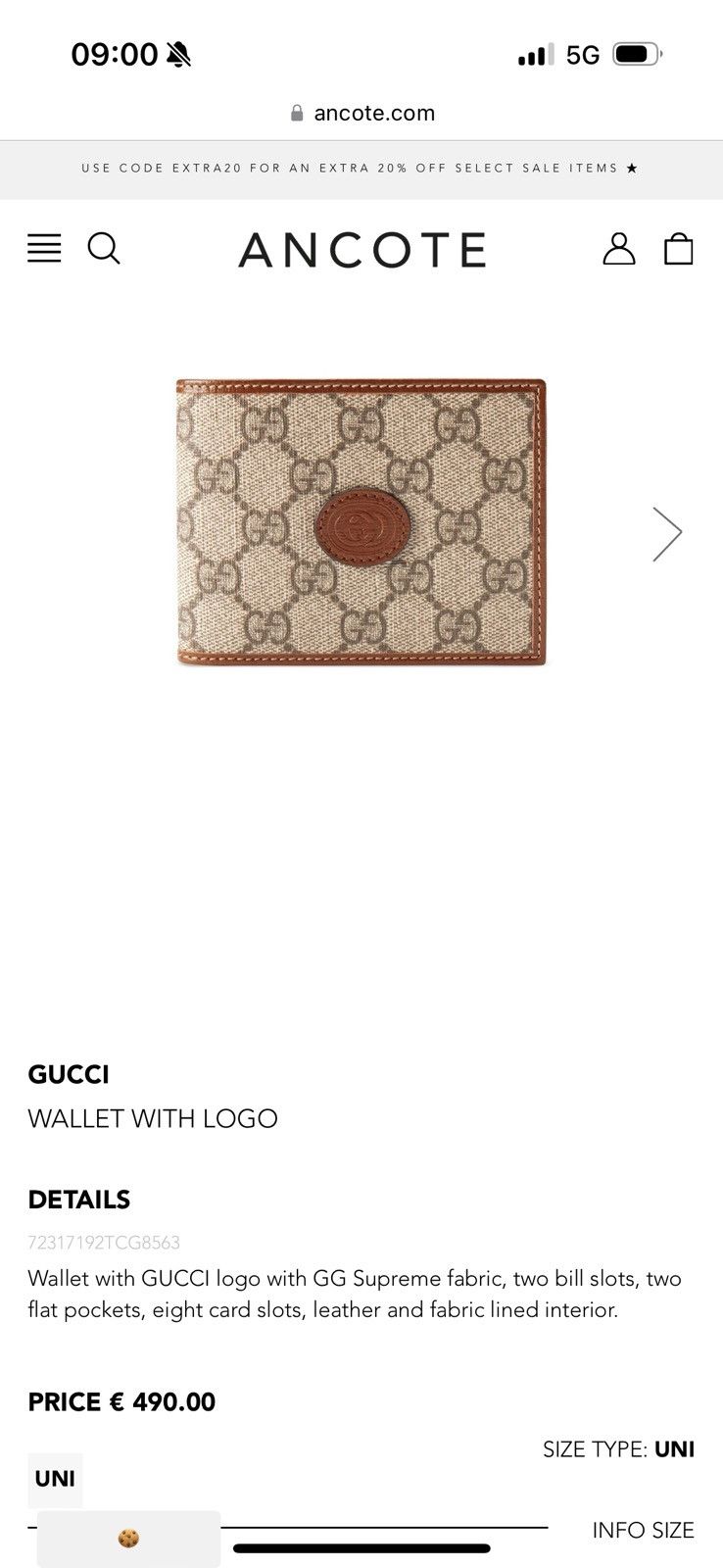 Gucci GUCCI men wallet study all photos and condition Size ONE SIZE - 2 Thumbnail