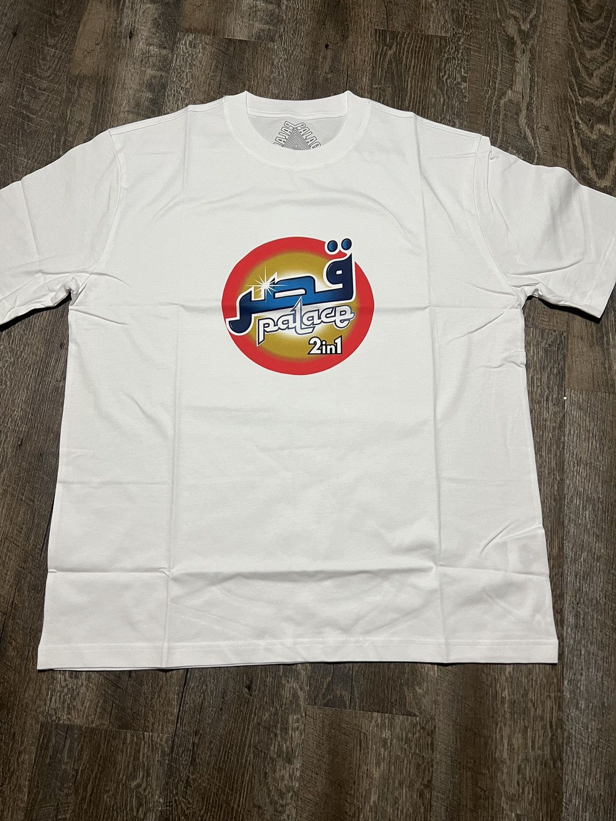 image of Palace Washed in White, Men's (Size XL)