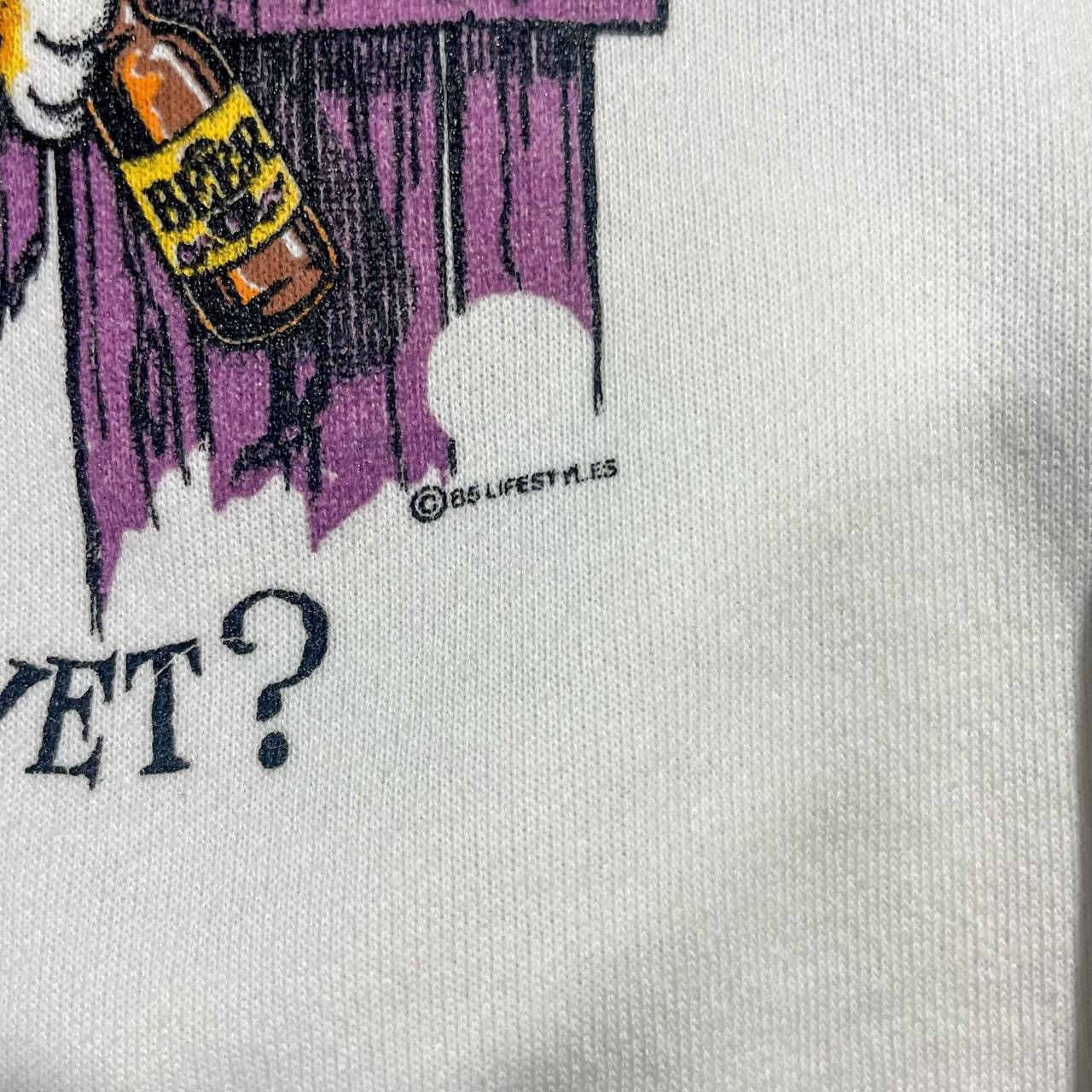 Anvil × Vintage Vintage 1985 Ft. Myers, Florida Drunk Cats Sweatshirt Size US S / EU 44-46 / 1 - 6 Thumbnail