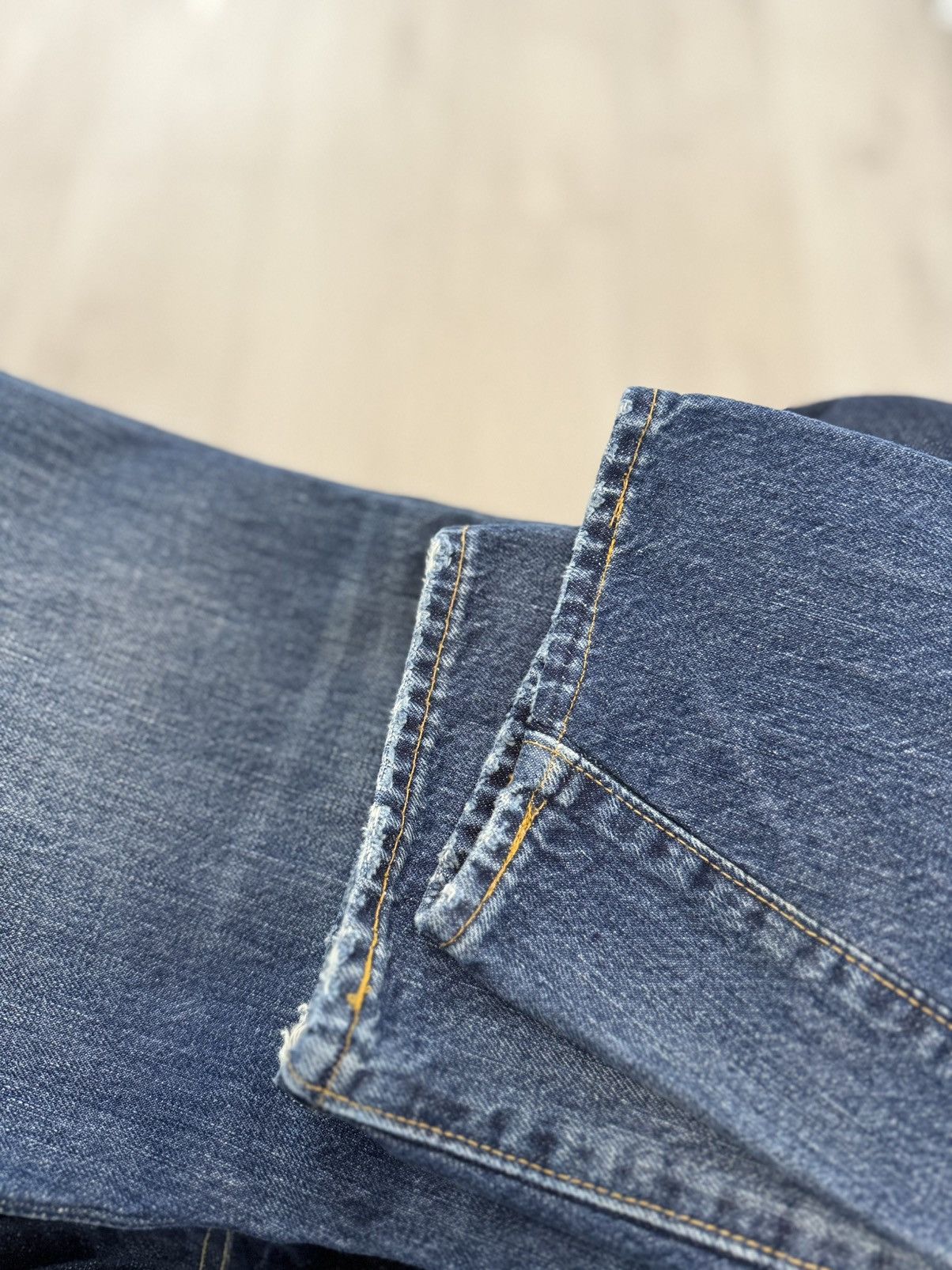Levi's Levi’s 501 XX Selvedge Washed Distressed Denim 1947 Big E Size US 34 / EU 50 - 22 Thumbnail