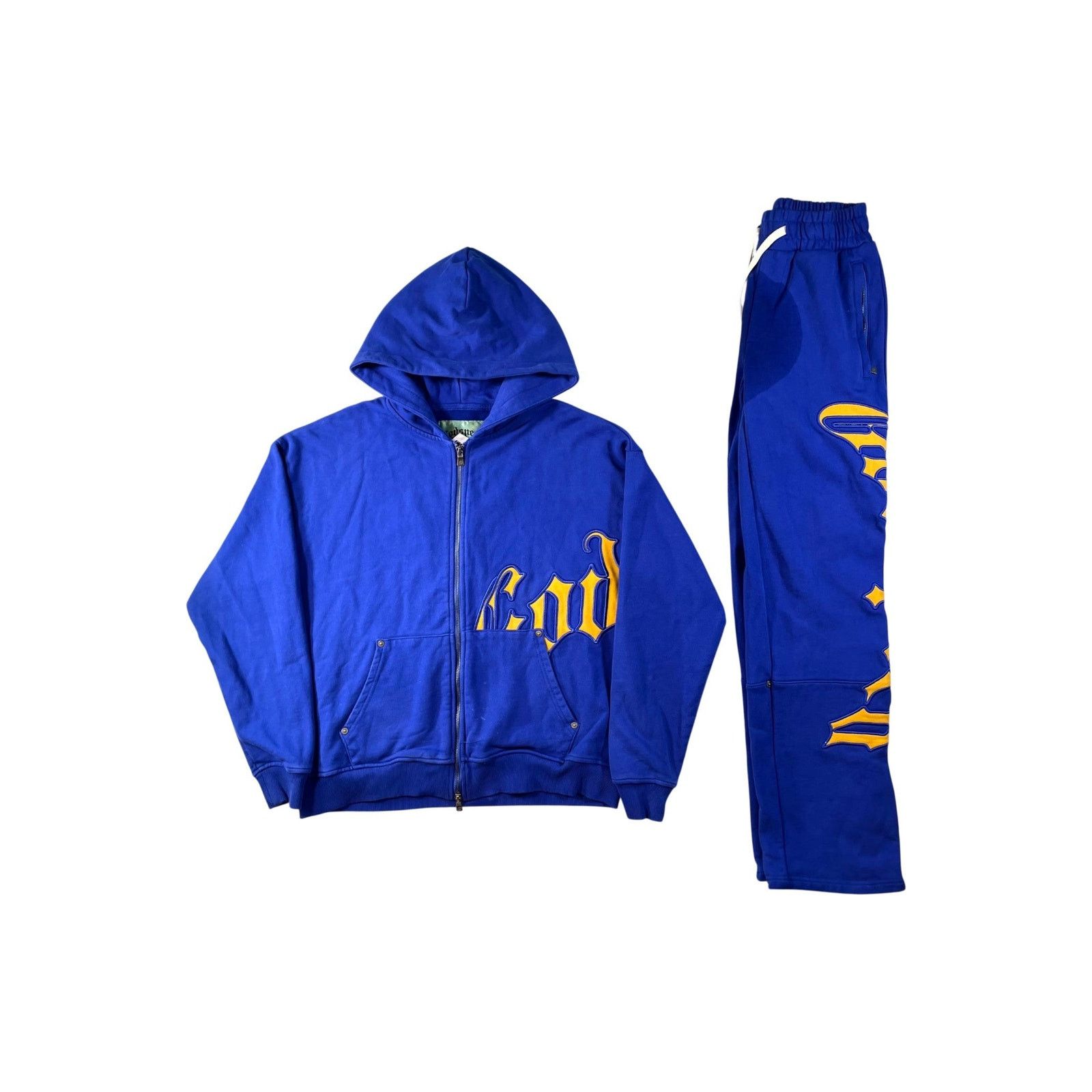 Godspeed Godspeed "UCLA" Blue & Yellow Sweatsuit Size US XS / EU 42 / 0 - 1 Thumbnail