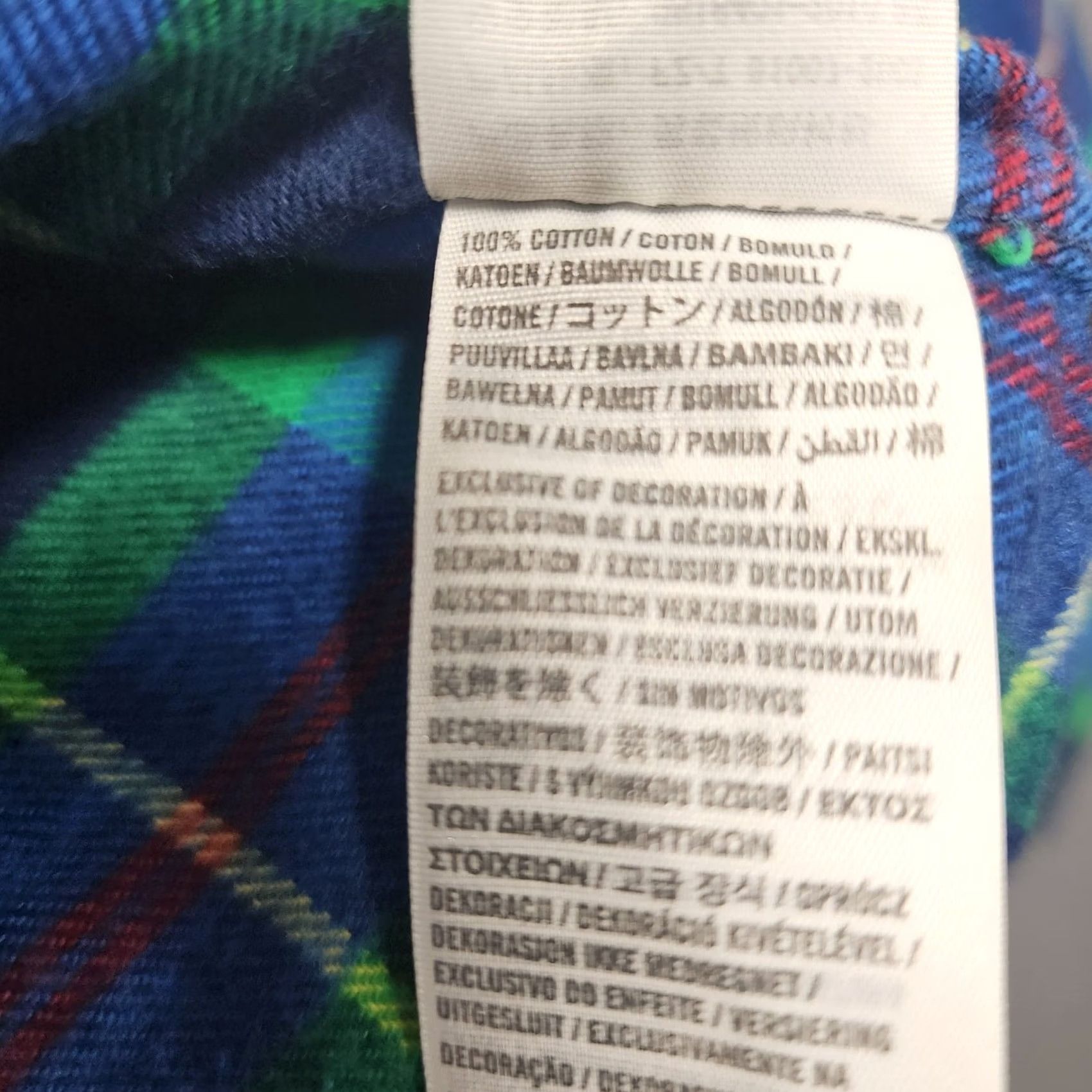 Abercrombie & Fitch Abercrombie & Fitch Shirt Mens Small Blue Plaid Flannel Long Sleeve Button Up Size US S / EU 44-46 / 1 - 6 Thumbnail