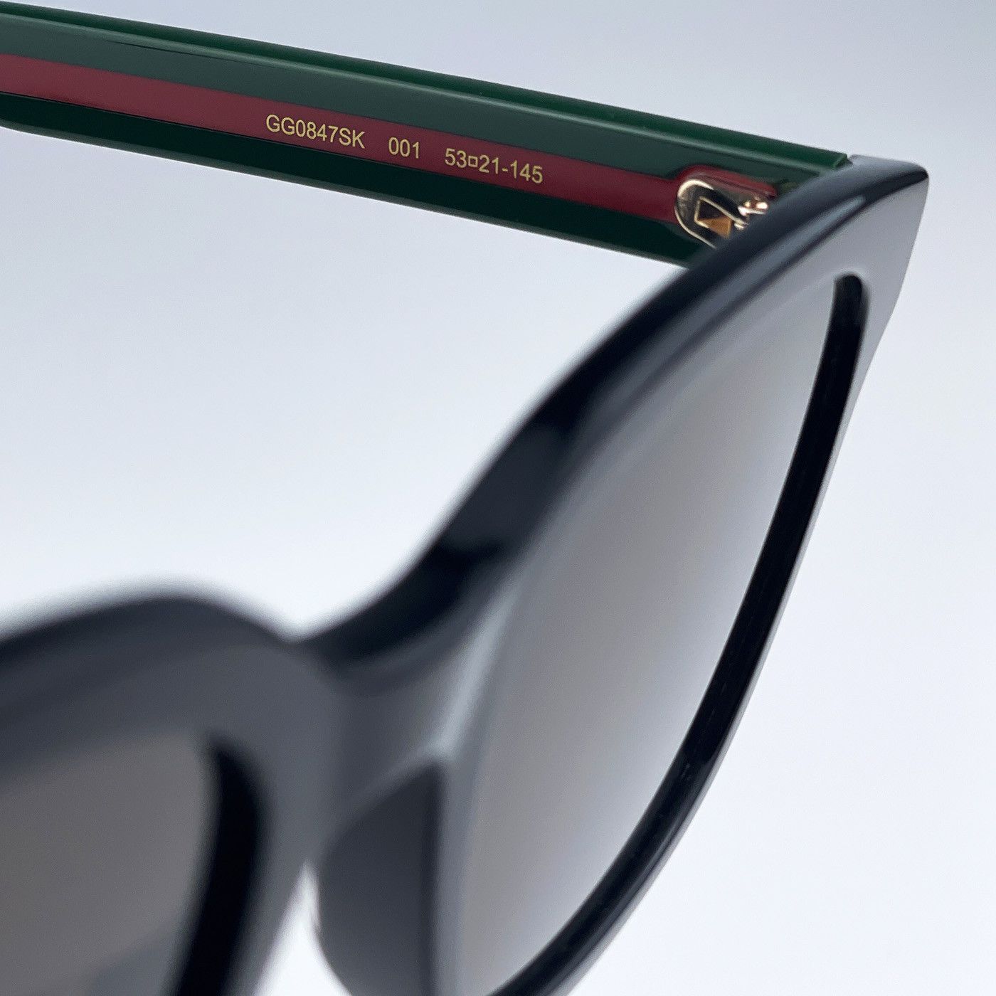Gucci NEW Gucci GG0847SK 001 Grey Square Unisex Sunglasses Size ONE SIZE - 9 Thumbnail