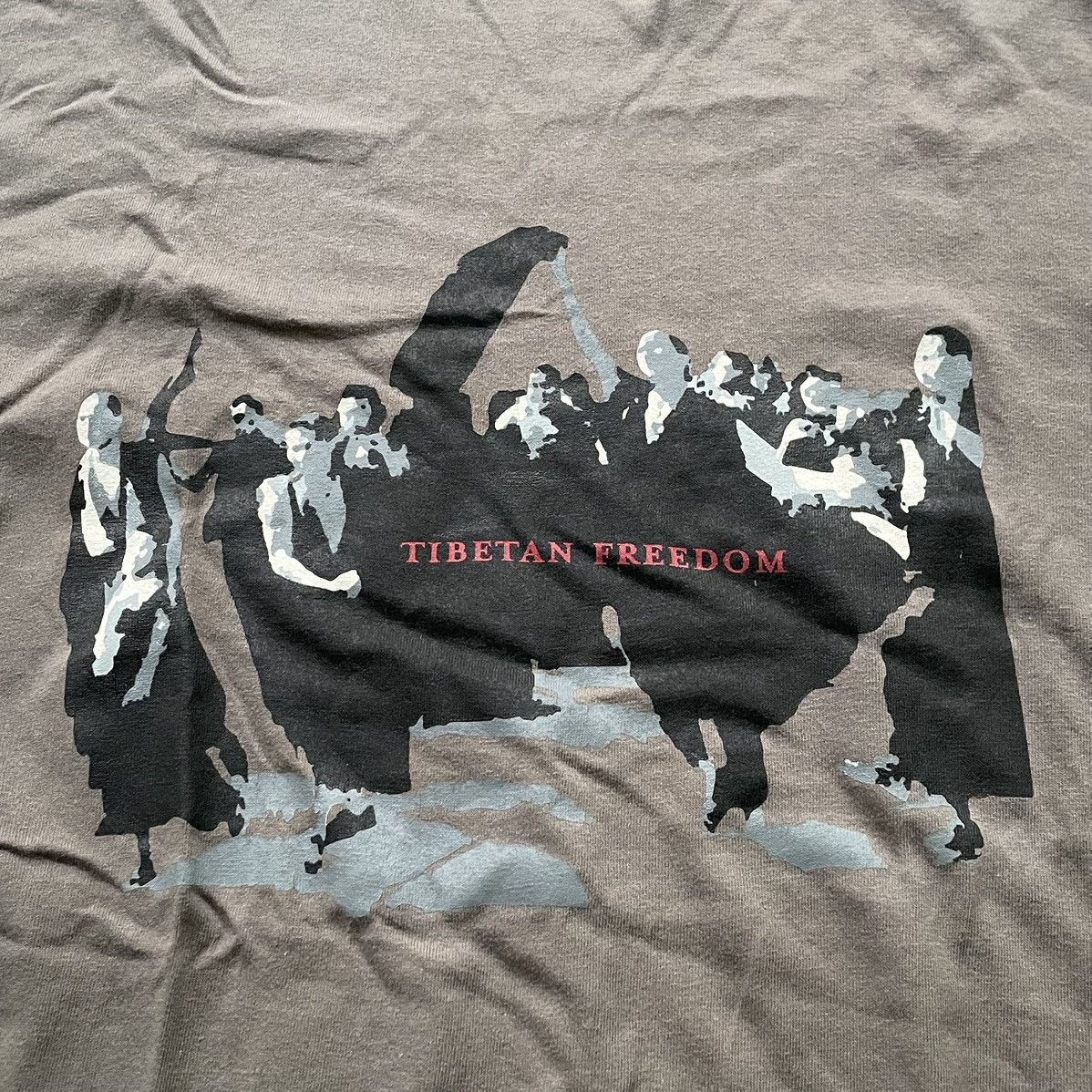 Band Tees Tibetan Freedom Concert, Tokyo, Japan 2001 T-Shirt Vintage Size US L / EU 52-54 / 3 - 3 Thumbnail