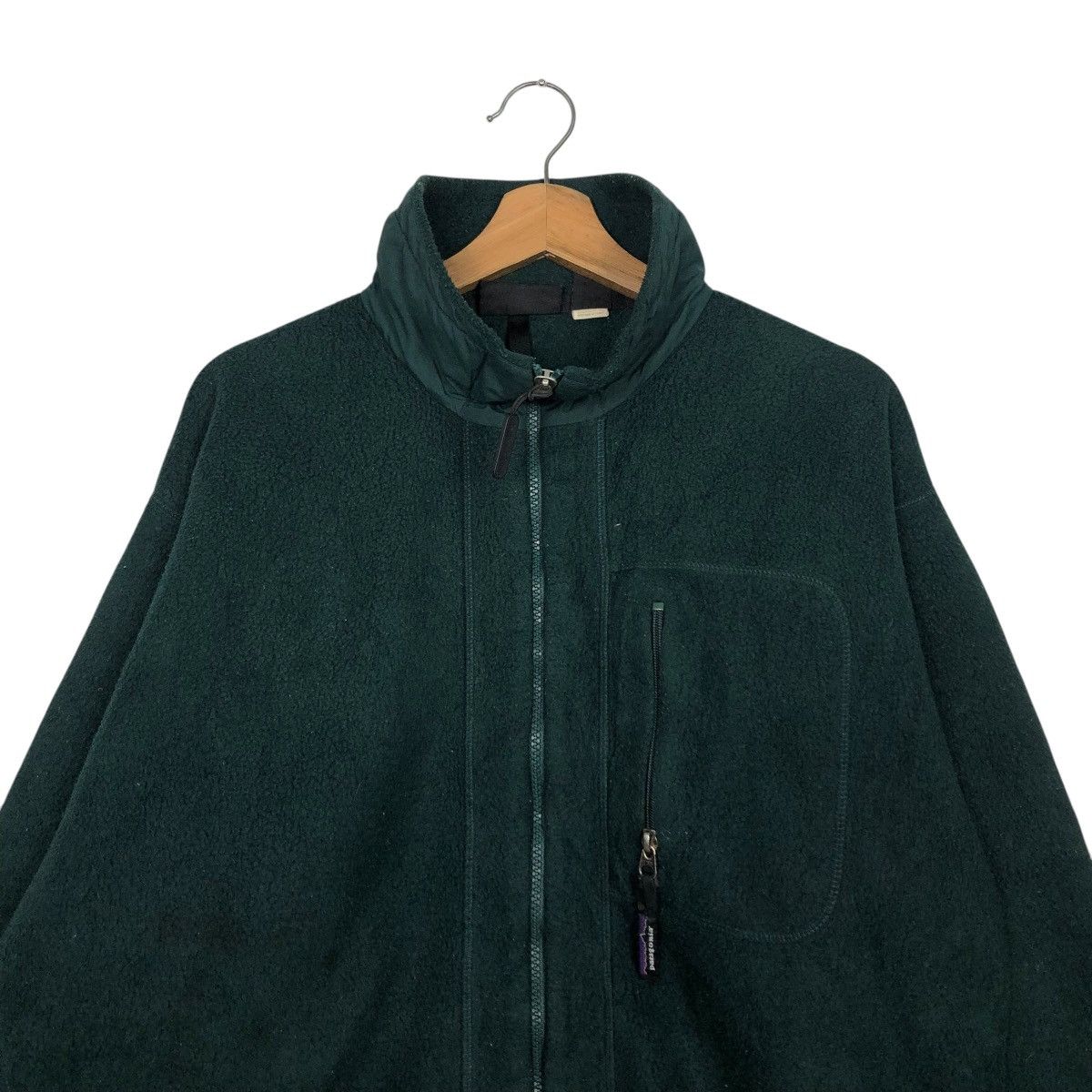 Patagonia 🔥RICH GREEN FLEECE SHERPA DIP PILE PATAGONIA SYNCHILLA Size US L / EU 52-54 / 3 - 5 Thumbnail
