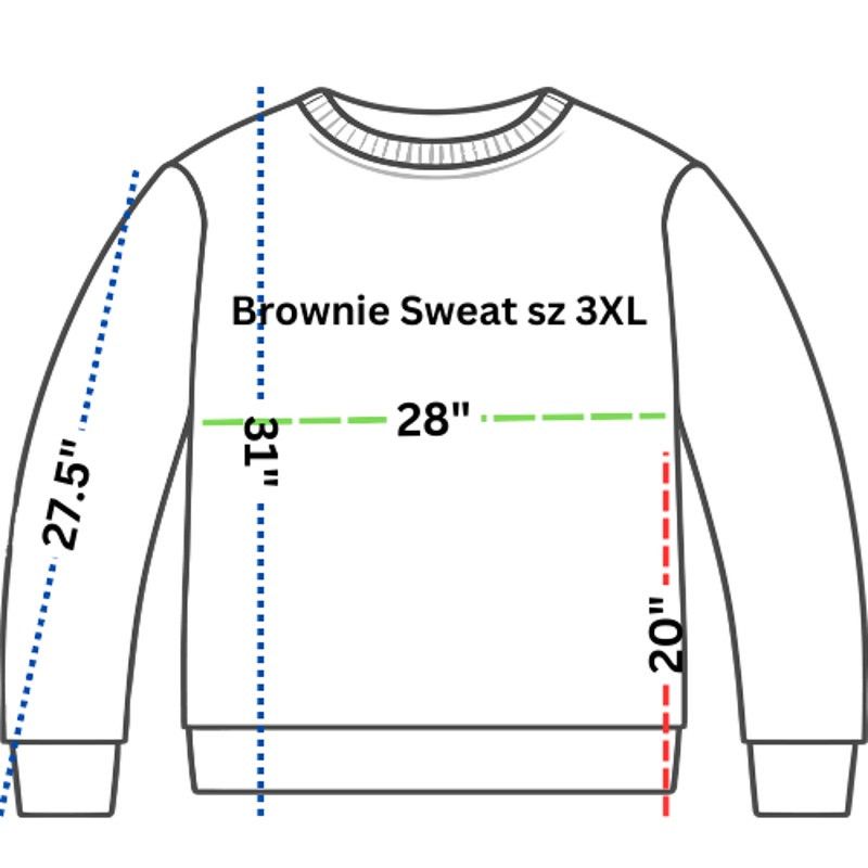 Mitchell & Ness Cleveland Brownie Sweatshirt NWT Mitchell & Ness Mens 3XL Size US XXL / EU 58 / 5 - 2 Thumbnail