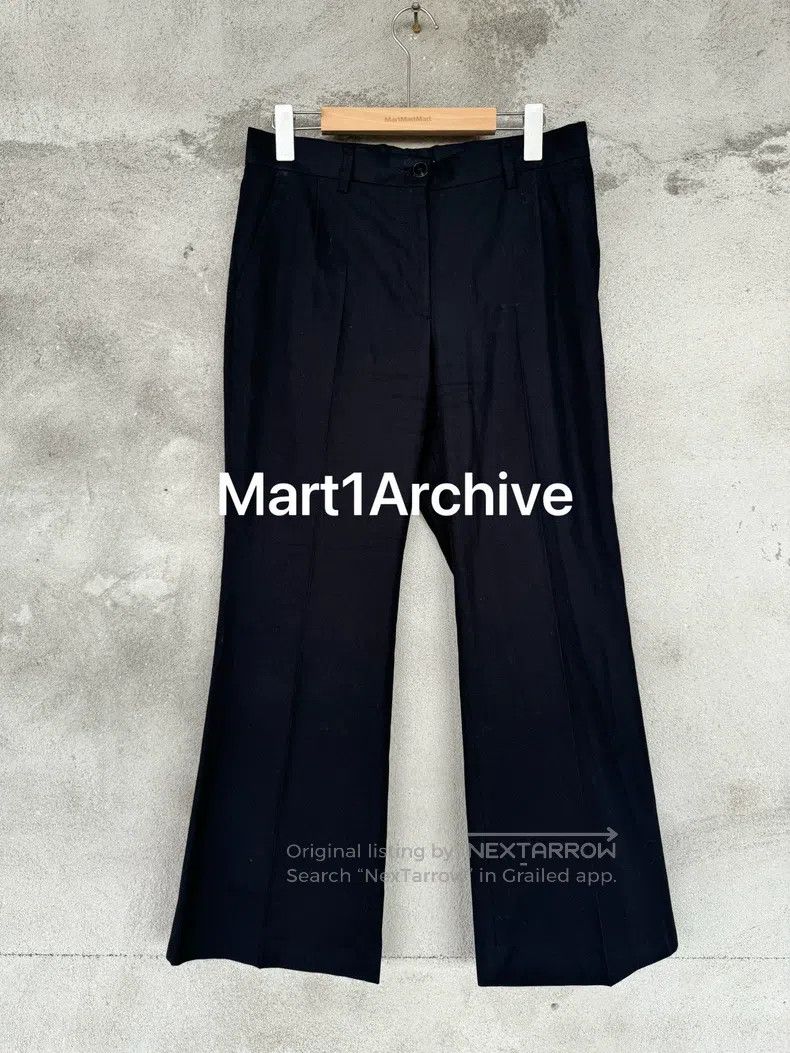 Dries Van Noten DRIES VAN NOTEN Wide Leg Trousers Size US 38 / EU 54 - 1 Thumbnail