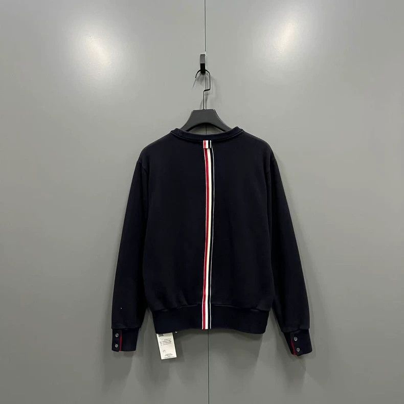 Thom Browne Thom browne Navy blue striped sweatshirt 2503-Nextarrow Size US S / EU 44-46 / 1 - 2 Thumbnail