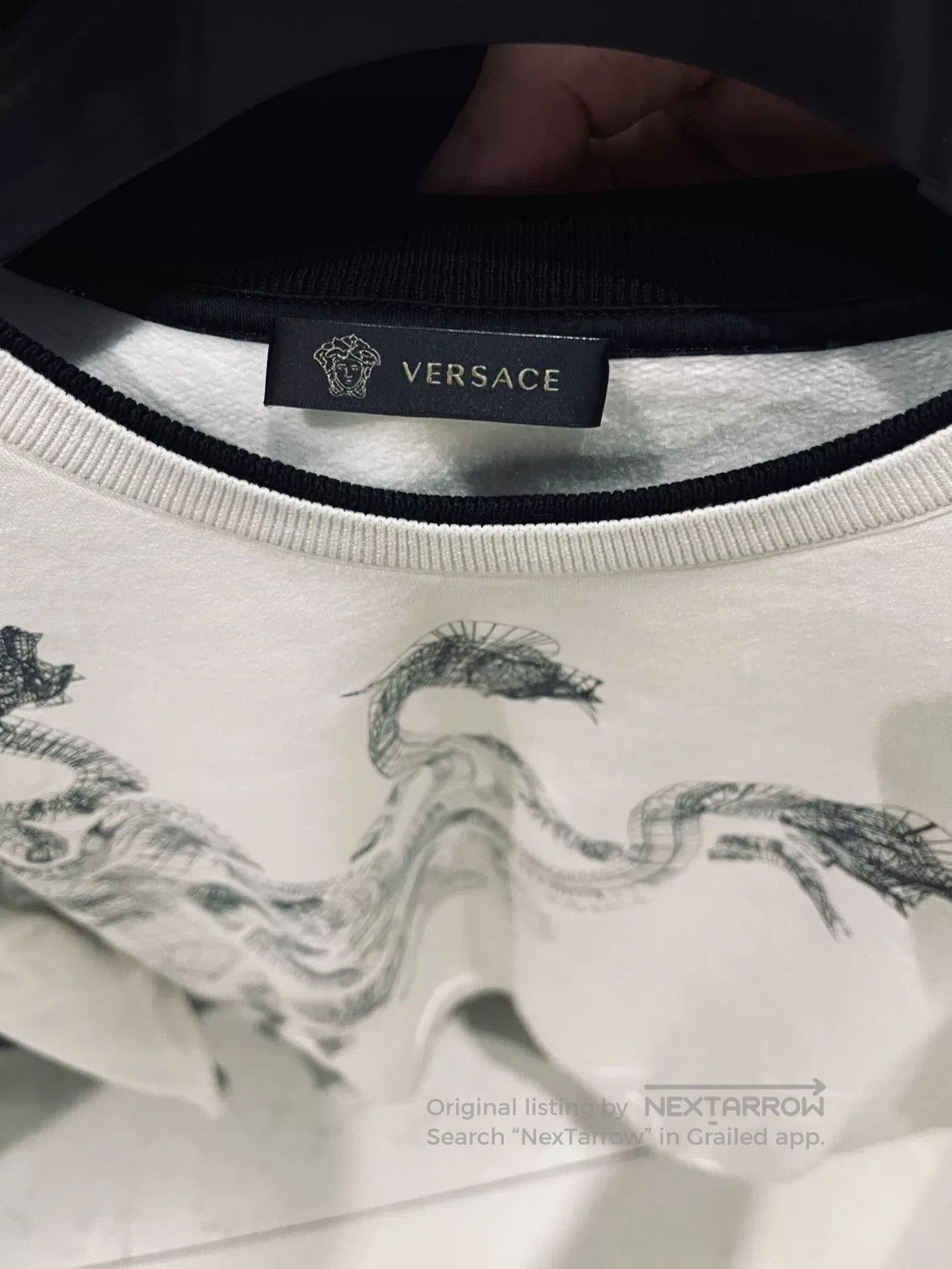 Versace Versace Medusa 3D Graphic Sweatshirt. Size US XL / EU 56 / 4 - 3 Thumbnail