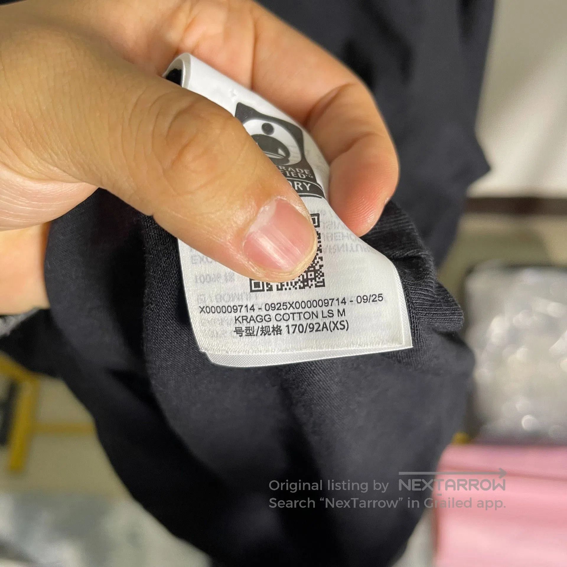 Arc'teryx Arcteryx Kragg Cotton LS Logo T. Size US XS / EU 42 / 0 - 4 Thumbnail