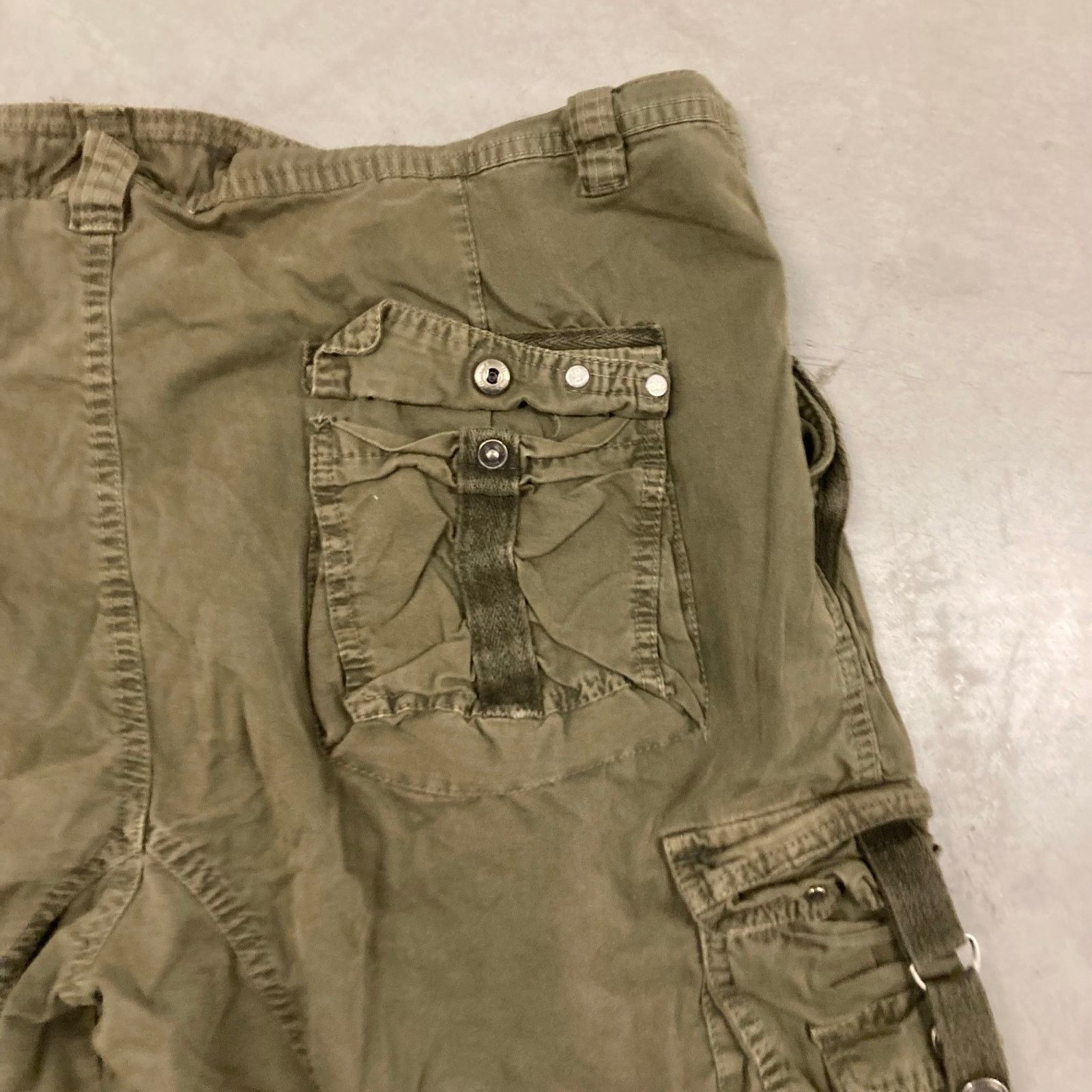 Vintage Vintage Y2K xray deconstructed cargo board shorts 36 Size US 36 / EU 52 - 4 Thumbnail