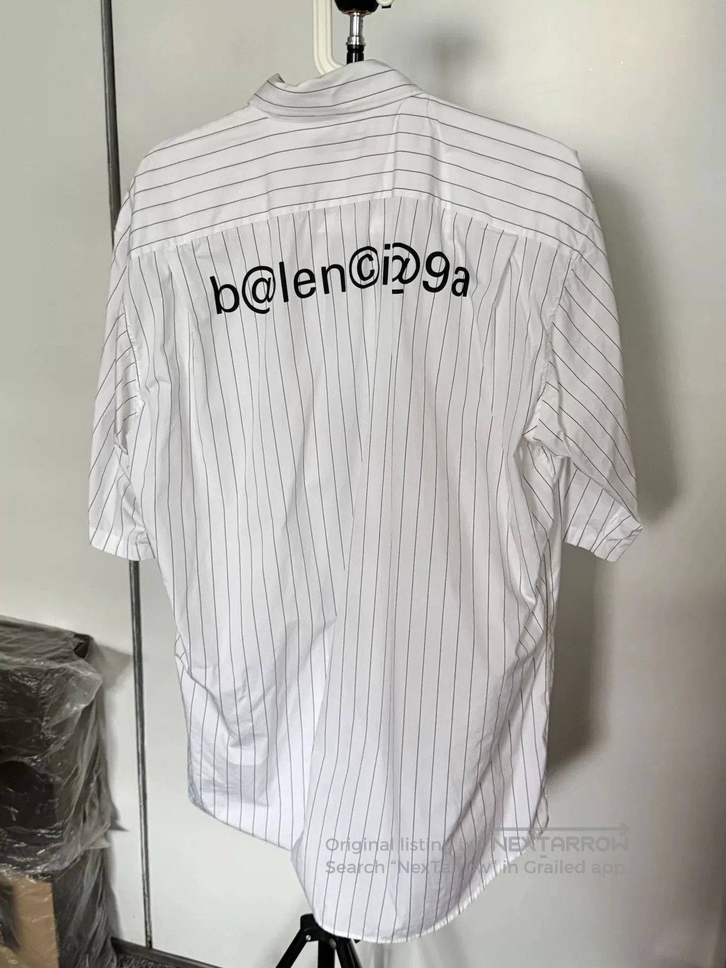 Balenciaga balenciaga striped shirt uni size 38. Size US M / EU 48-50 / 2 - 1 Thumbnail