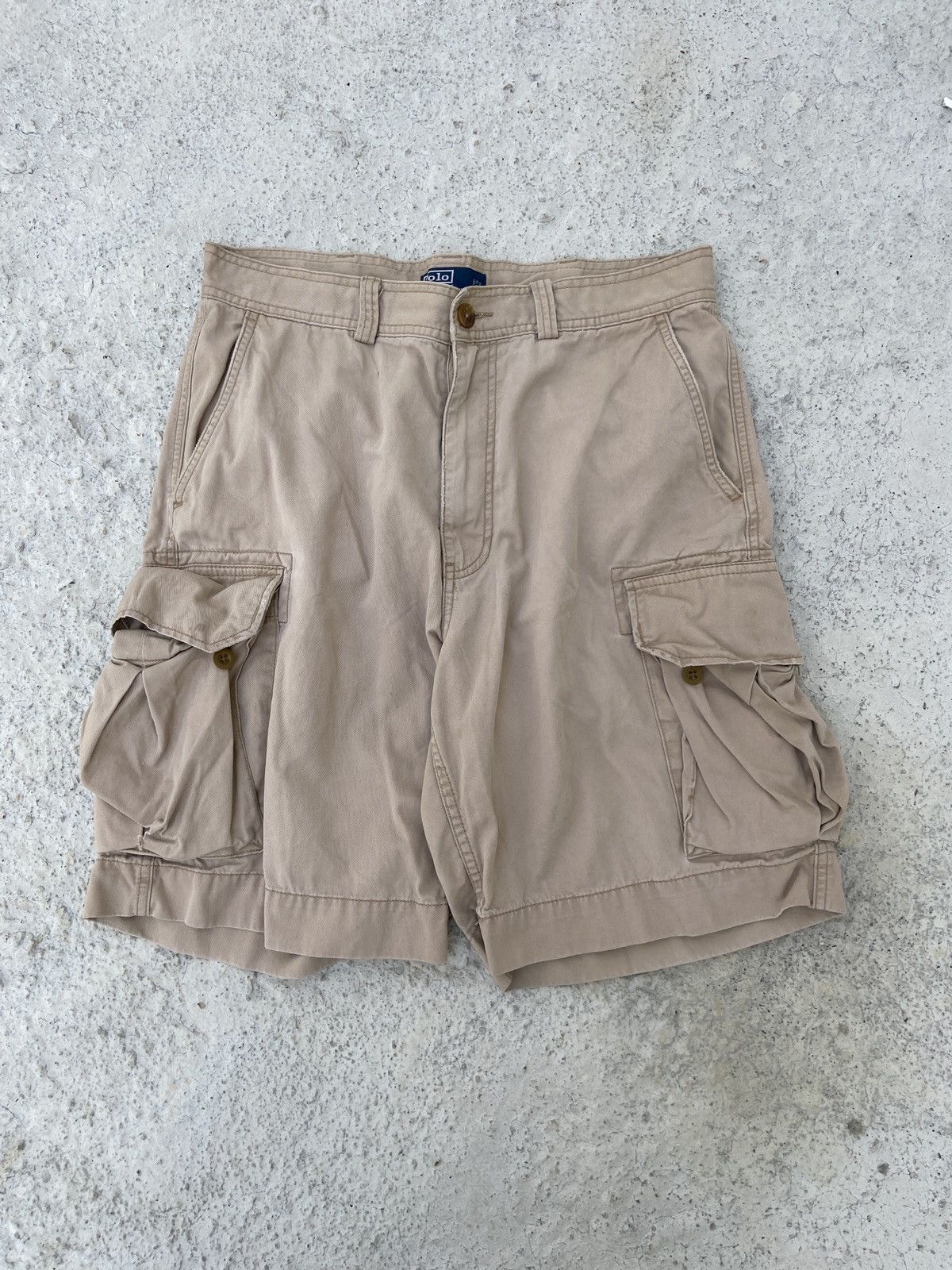 Polo Ralph Lauren × Ralph Lauren × Vintage Vintage Polo Chino Short by Ralph Lauren Size US 35 - 12 Thumbnail