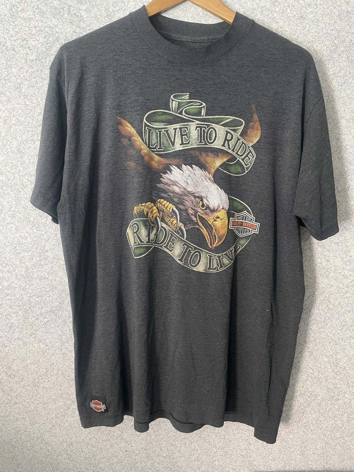 Harley Davidson Harley Davidson 3D emblem Size US L / EU 52-54 / 3 - 1 Thumbnail