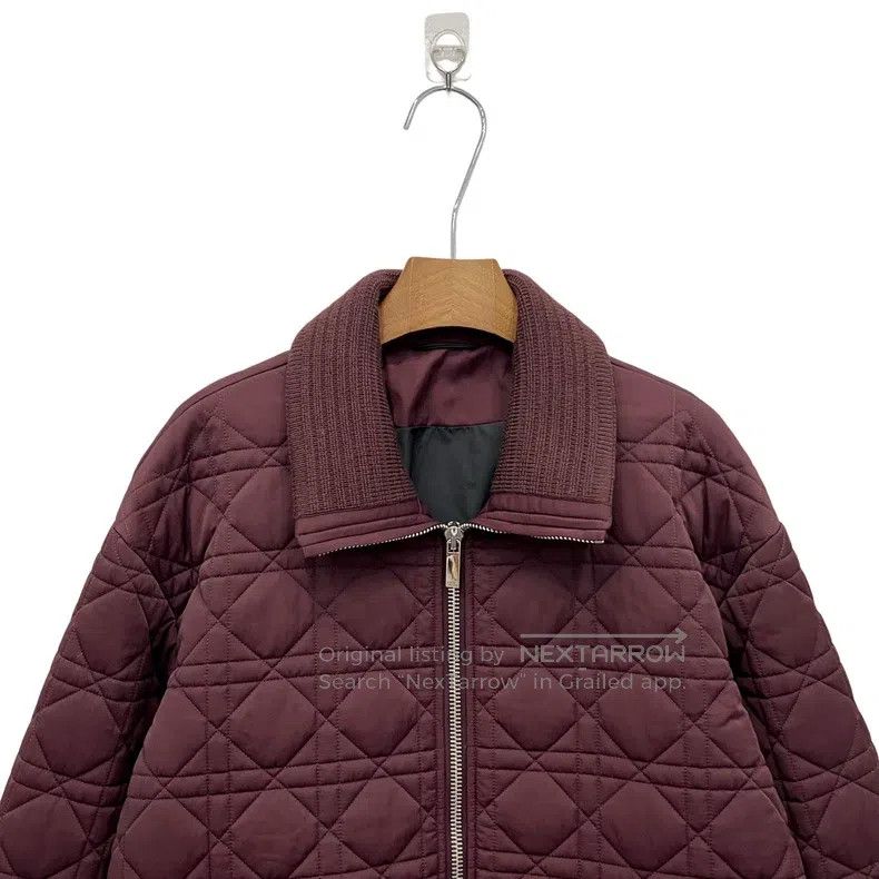Dior Dior SS25 Burgundy Rattan Plaid Keated Flower Jacket Size US M / EU 48-50 / 2 - 4 Thumbnail