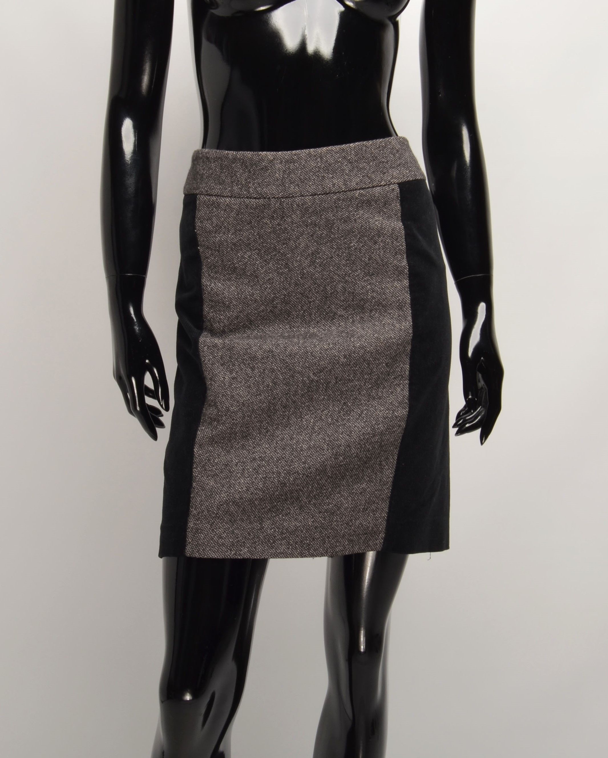 Gucci × Tom Ford Vintage Gucci Tom Ford Era Wool Blend Pencil Skirt Size 27" / US 4 / IT 40 - 1 Thumbnail