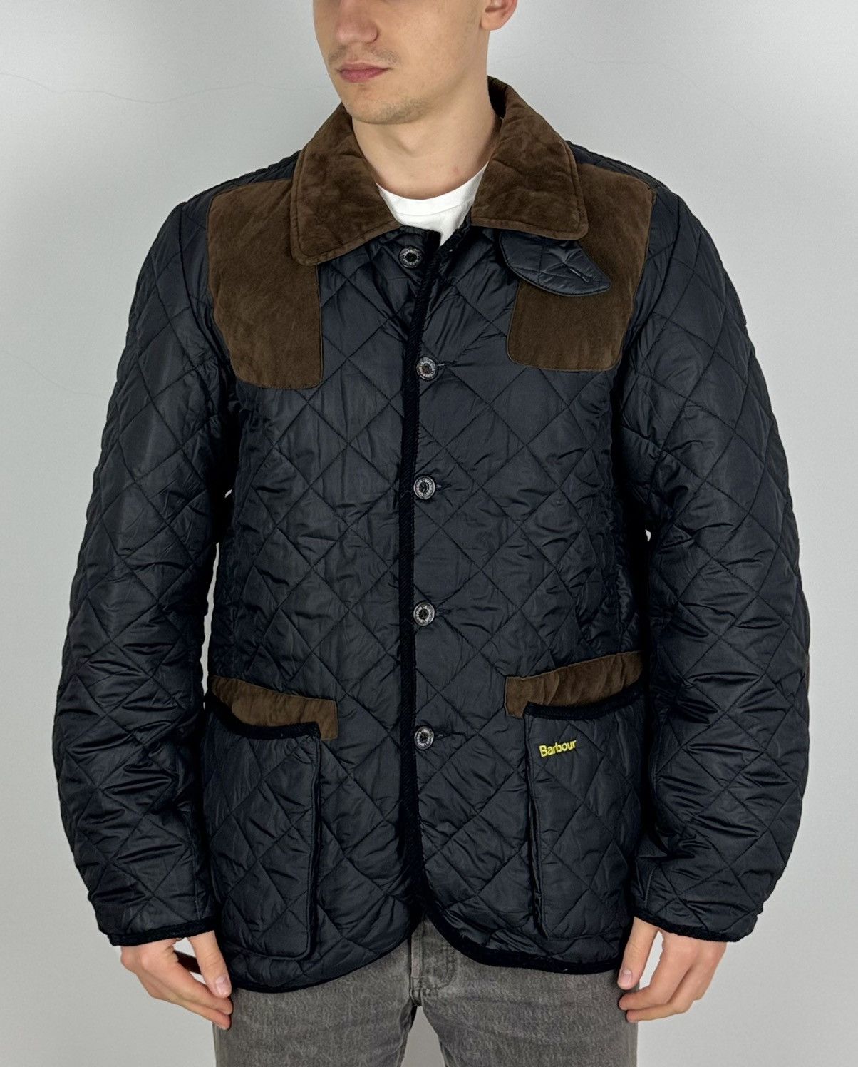 Barbour Barbour TO KI TO Variagated Sporting Quilted Jacket Size US L / EU 52-54 / 3 - 1 Thumbnail