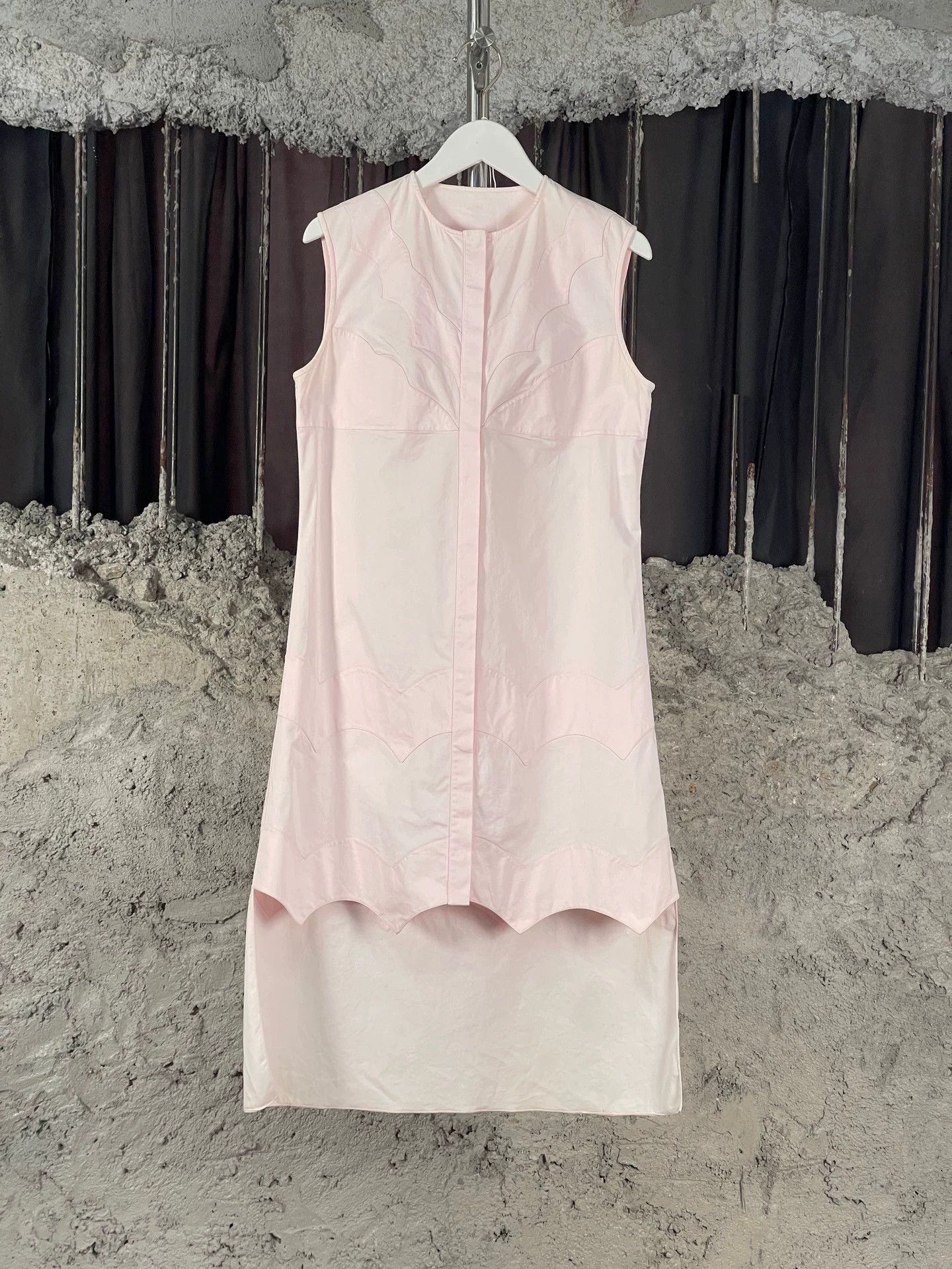 Dior Dior Sleeveless Shirt Dress 36 Like New Size XS / US 0-2 / IT 36-38 - 1 Thumbnail