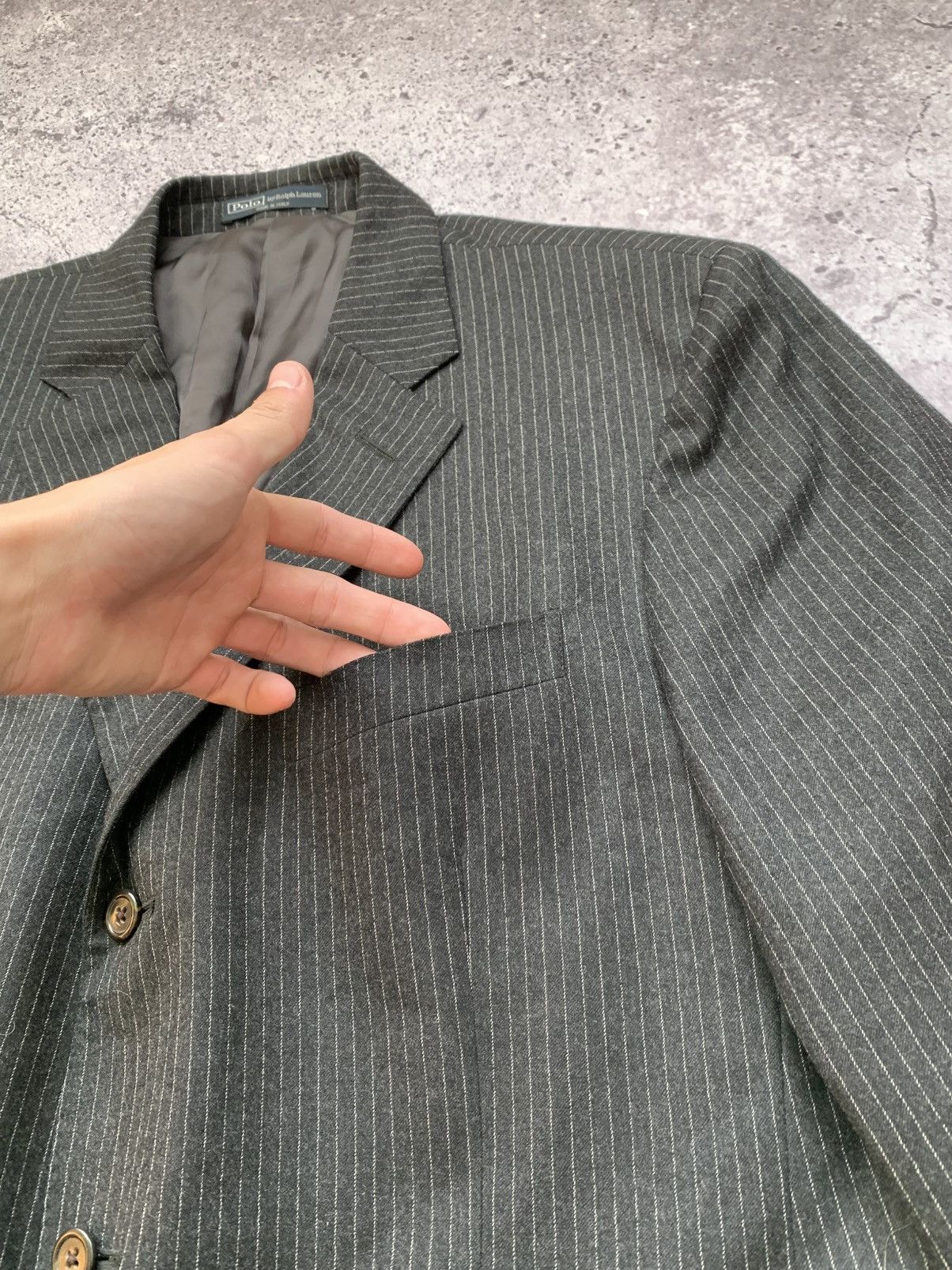Polo Ralph Lauren 🔥VINTAGE POLO BY RALP LAUREN BLAZER Size 54R - 9 Thumbnail