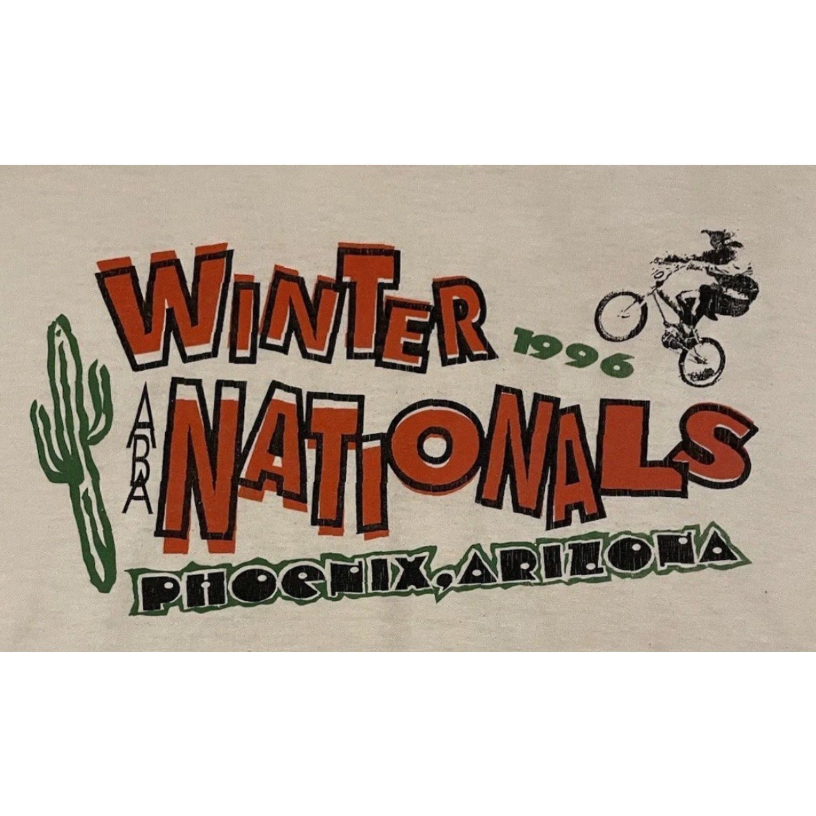 Vintage VINTAGE 90s BMX Winter Nationals Faded Shirt S Phoenix GT Bikes Answer Racing Grunge Size US S / EU 44-46 / 1 - 4 Thumbnail