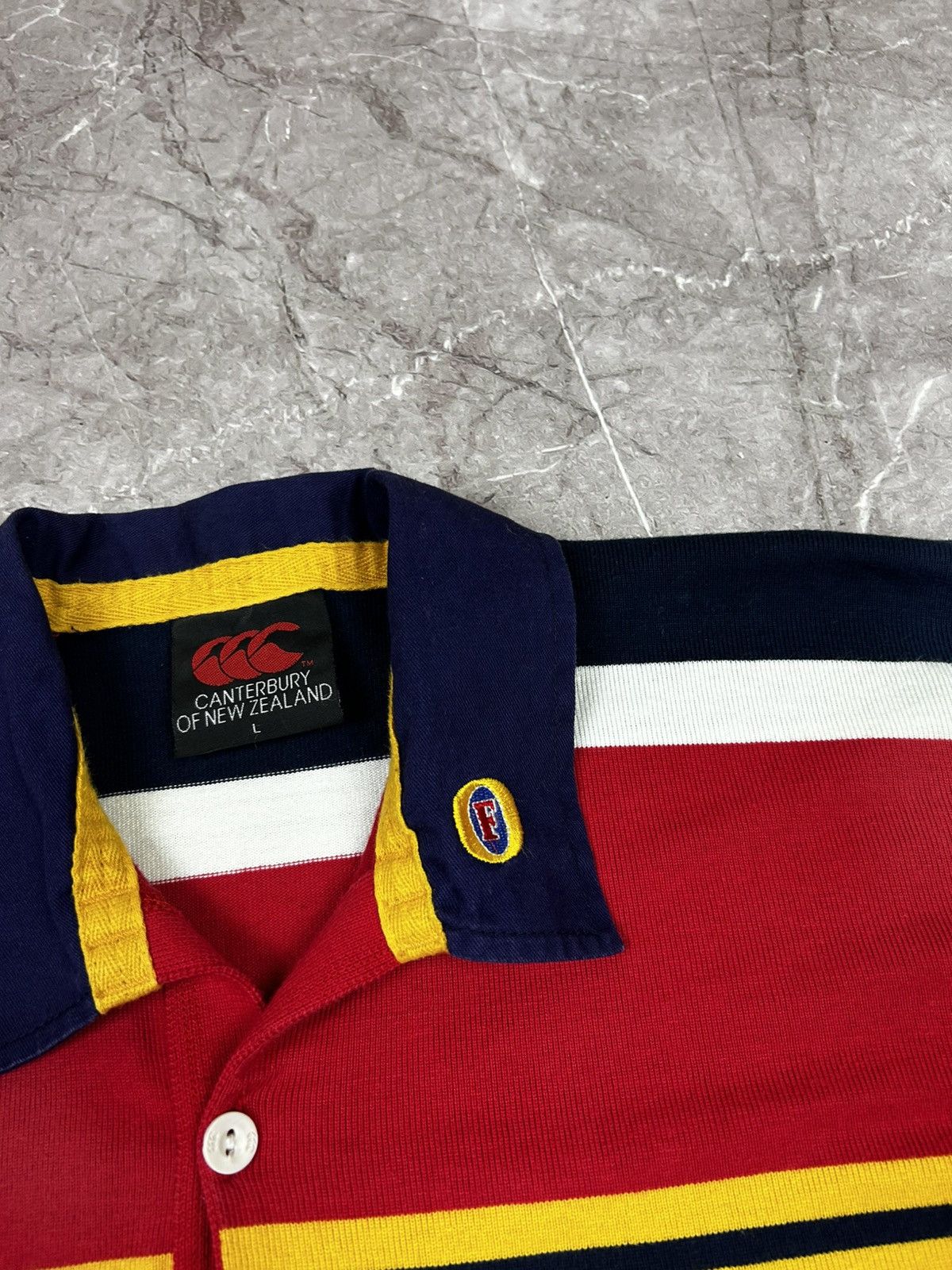 Canterbury of New Zealand Vintage Canterbury 1999 London Broncos Rugby Jersey Home Size US L / EU 52-54 / 3 - 8 Thumbnail