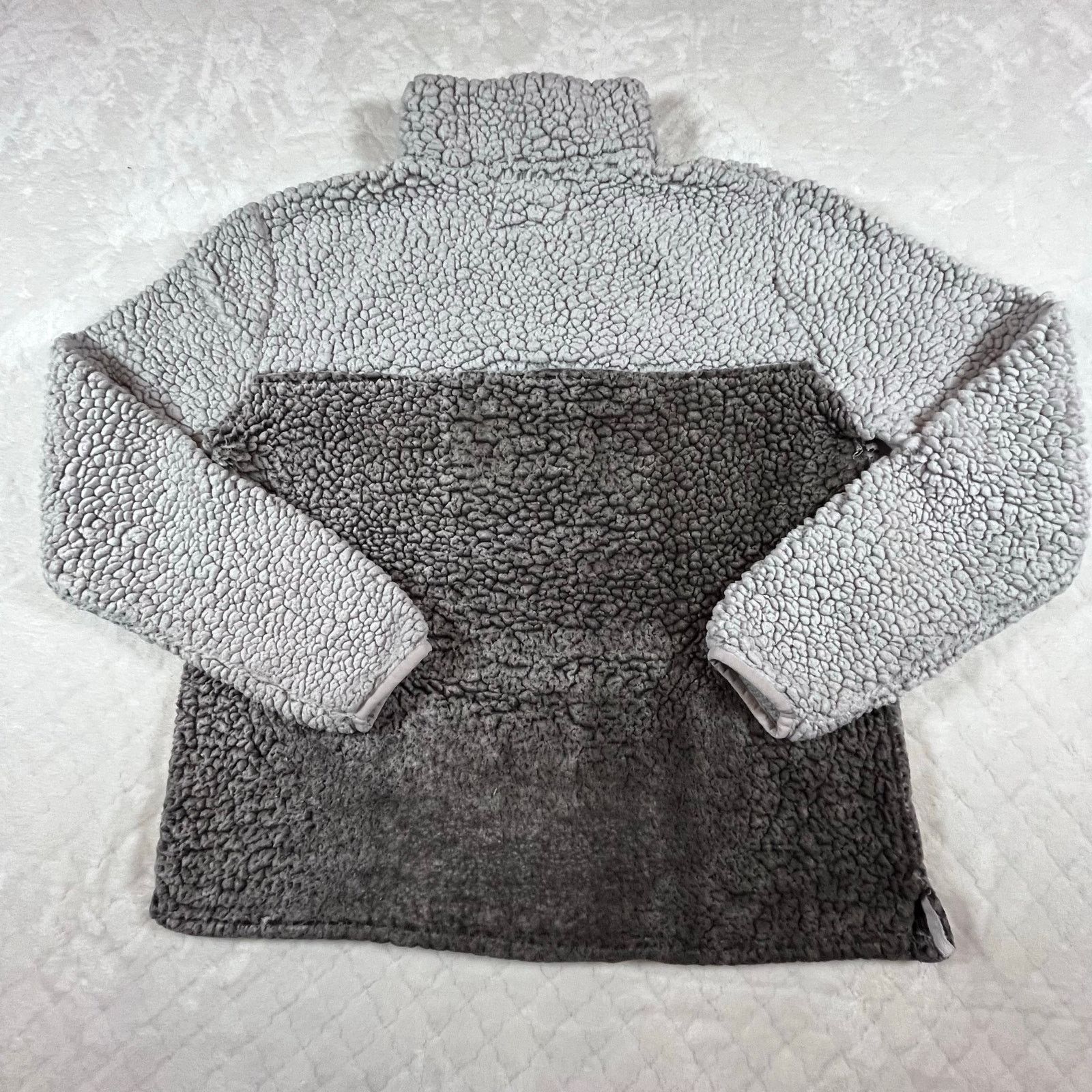 Other Summit Sportswear Iowa Hawkeyes Sherpa 1/4 Zip Sweater Size M / US 6-8 / IT 42-44 - 4 Thumbnail