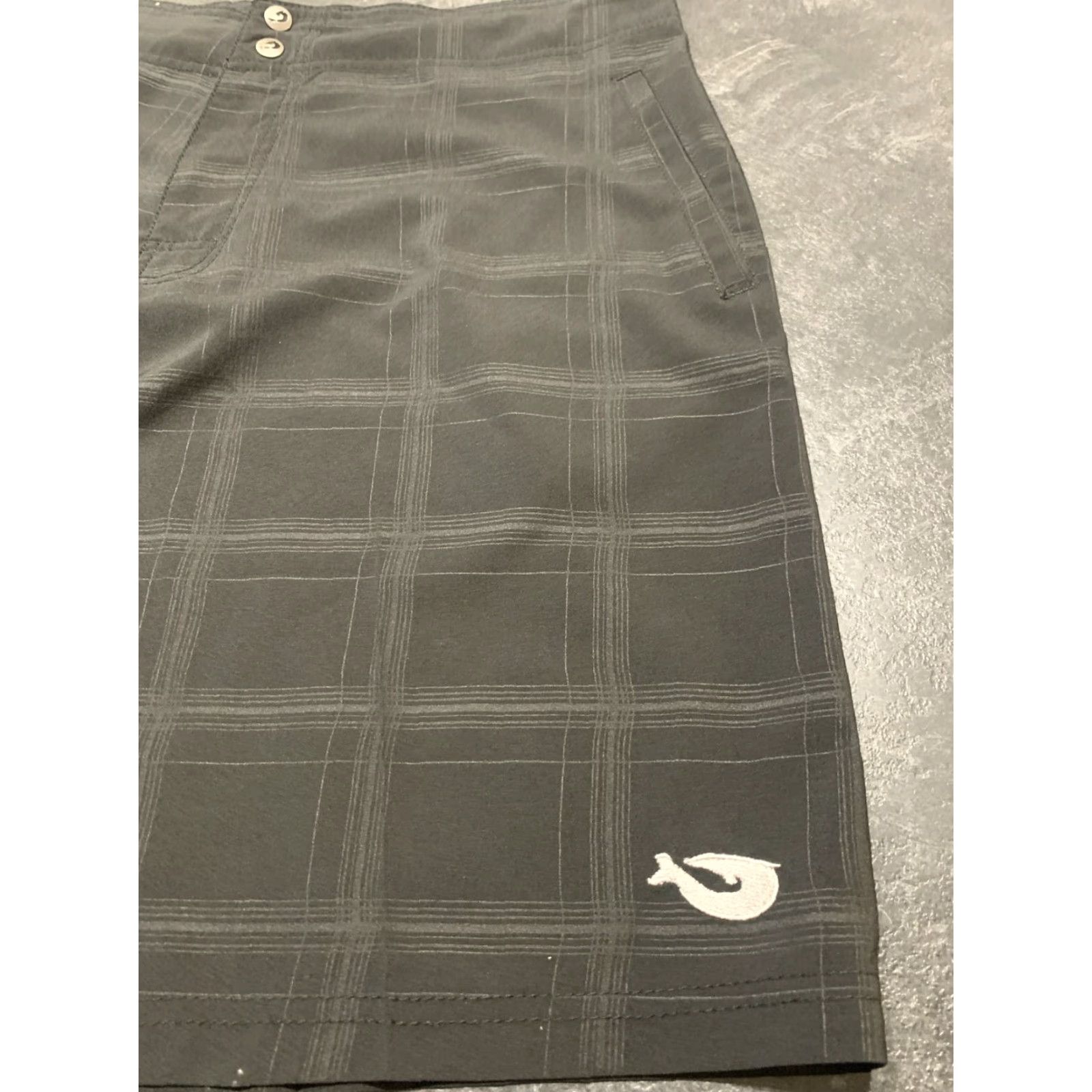 Vintage Mojo Swim Shorts 36 Black Solid Men’s Surfing Beach Vacation Board Shorts Size US 36 / EU 52 - 2 Thumbnail