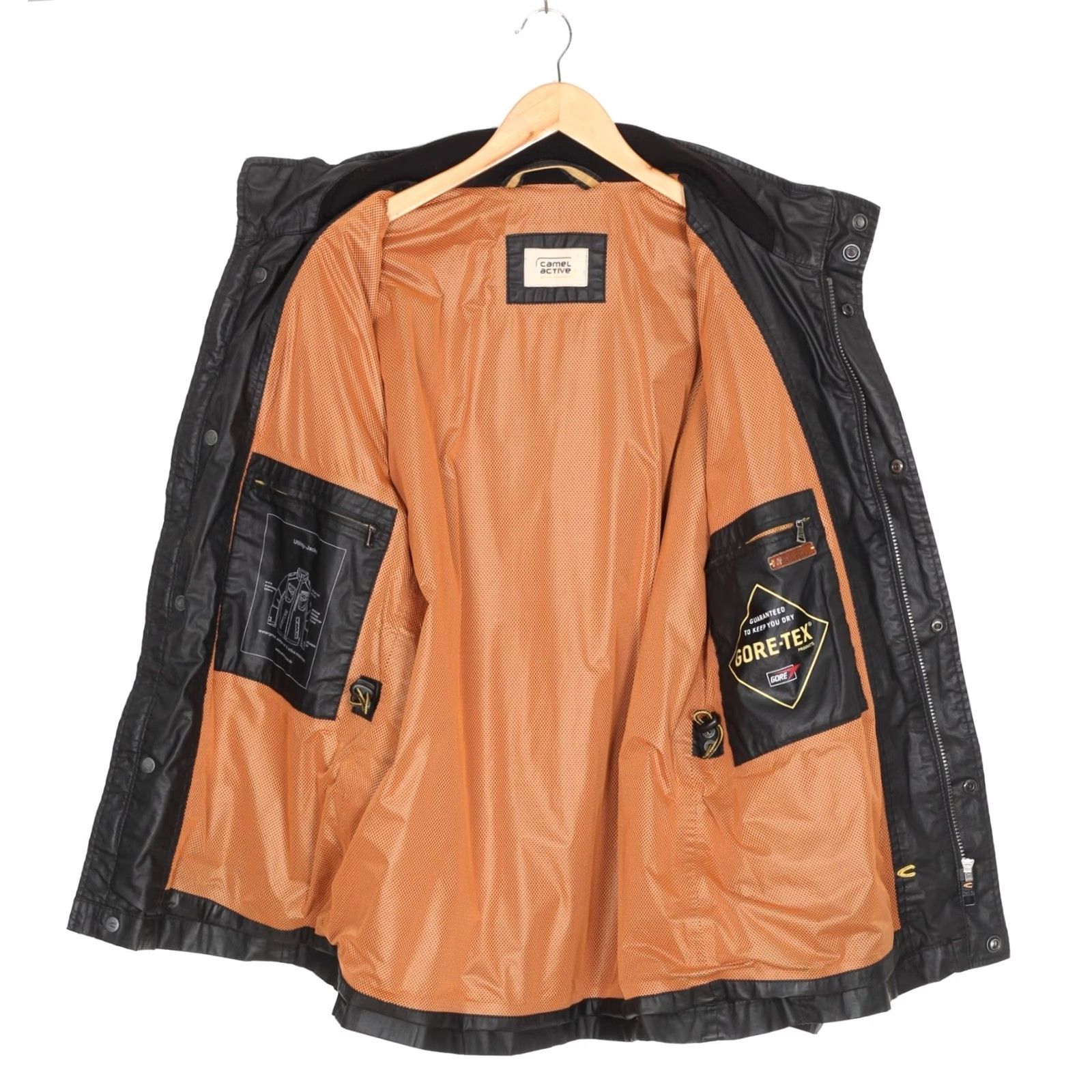 Camel VINTAGE CAMEL ACTIVE 420582 GORE-TEX ???? Jacket Men Size 52 Waterproof Breathable Size US L / EU 52-54 / 3 - 4 Thumbnail