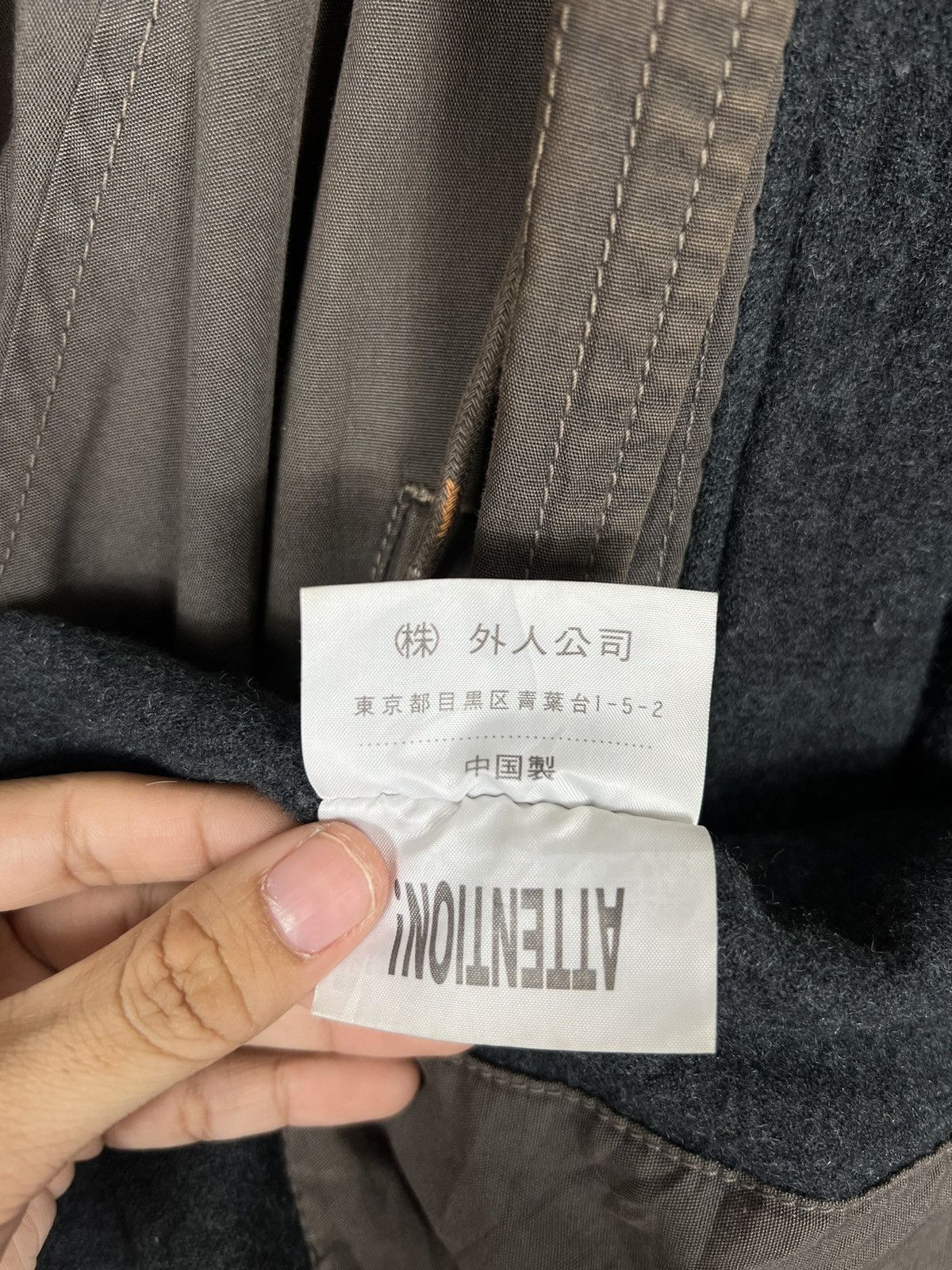 Blue Blue Japan × HOLLYWOOD RANCH MARKET × Japanese Brand 🔥 GAIJIN PARKAS MILITARY DEPARTMENT 0X1 Size US L / EU 52-54 / 3 - 16 Thumbnail