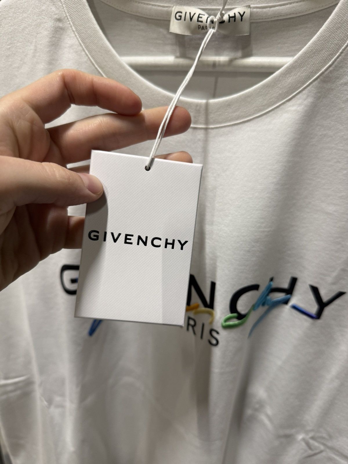 Givenchy Givenchy Signature Logo T-Shirt NEW 650$ Size US XXL / EU 58 / 5 - 3 Thumbnail