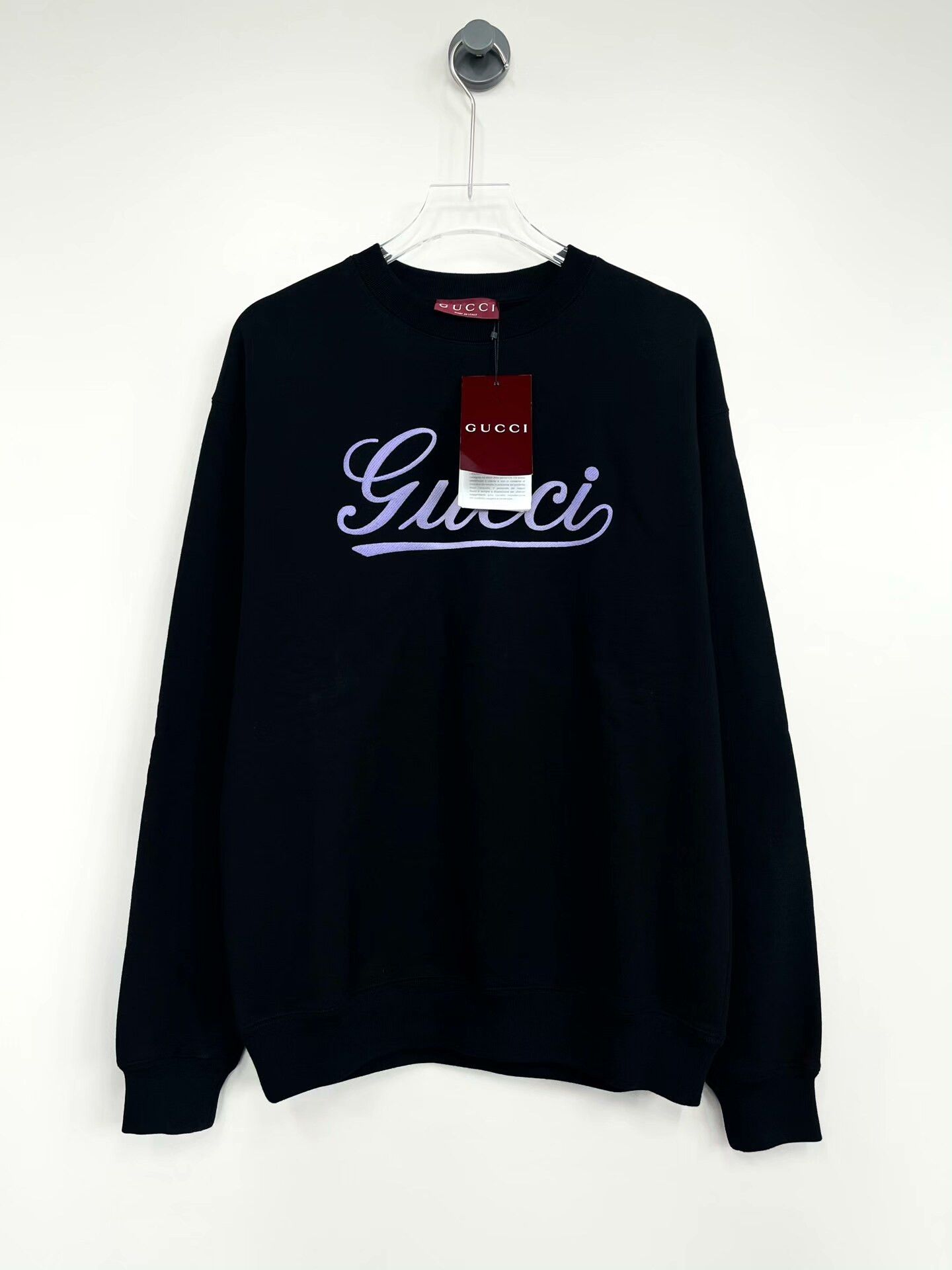 Gucci Black Logo Sweatshirt Size S