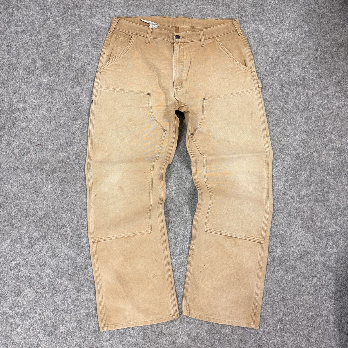 Vintage Carhartt EB 136 BRN Double Knee Denim